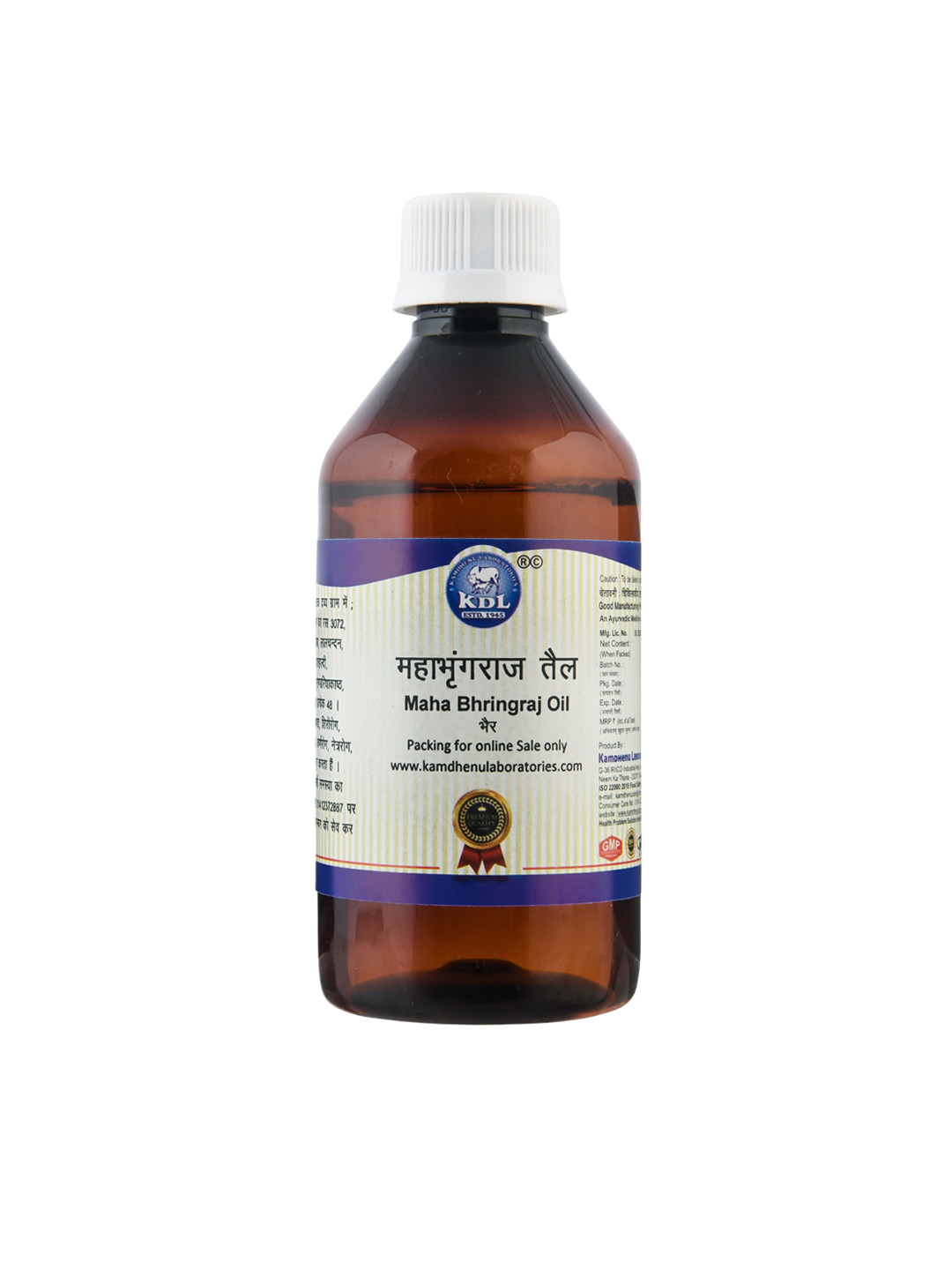 Kamdhenu Laboratories Mahabhringaraj Hair Oil - 200 ml