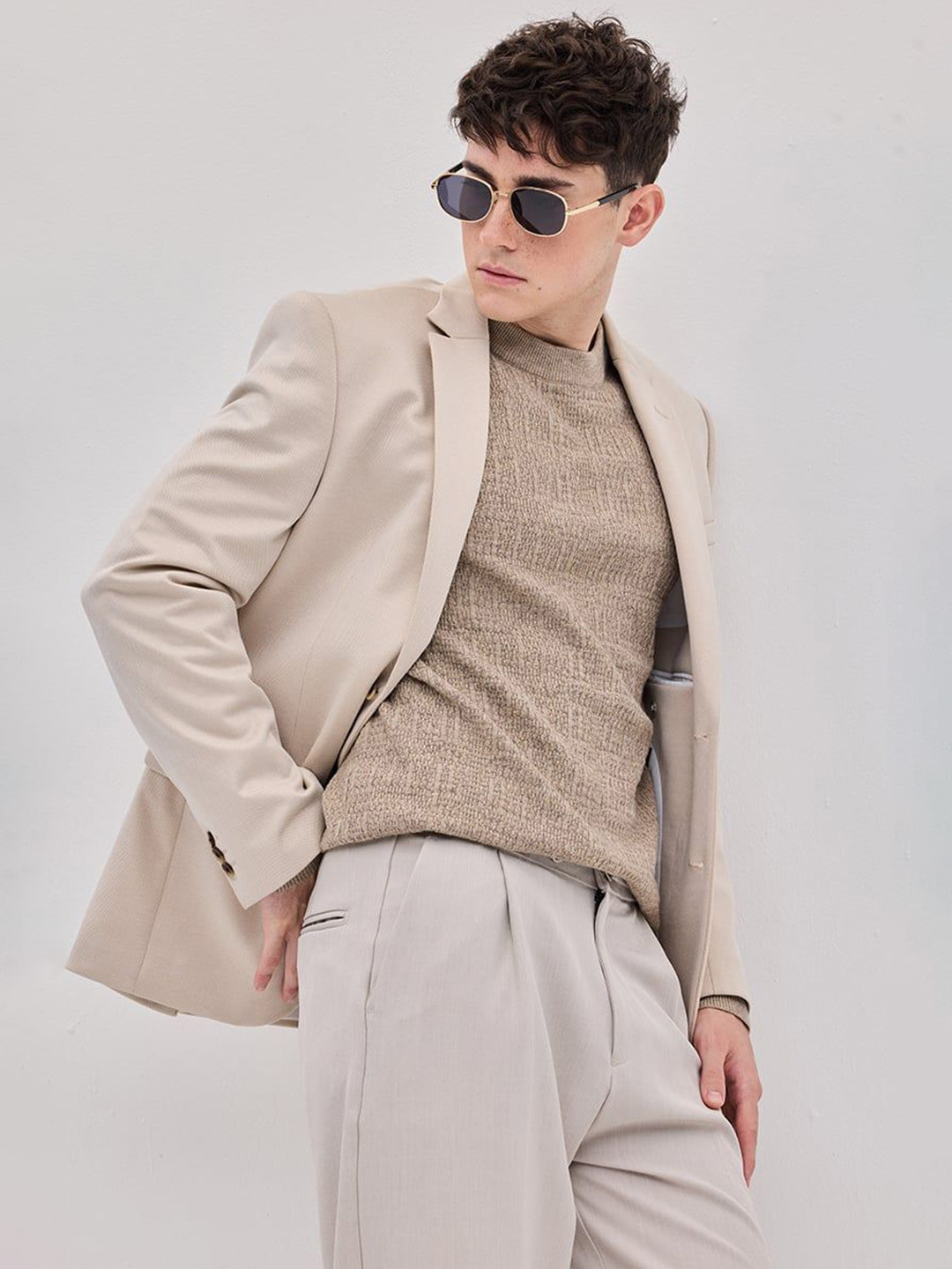 Snitch Men Acrylic Long Sleeves Pullover