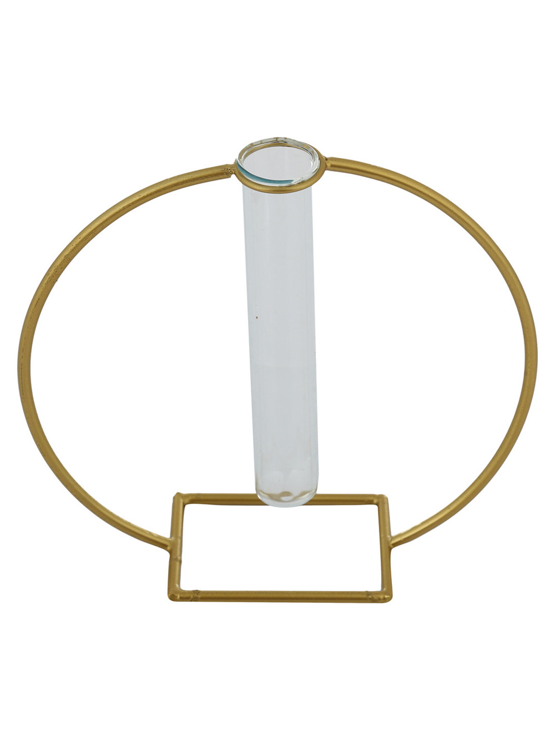 House of Sajja Transparent Test Tube Glass Flower Vases