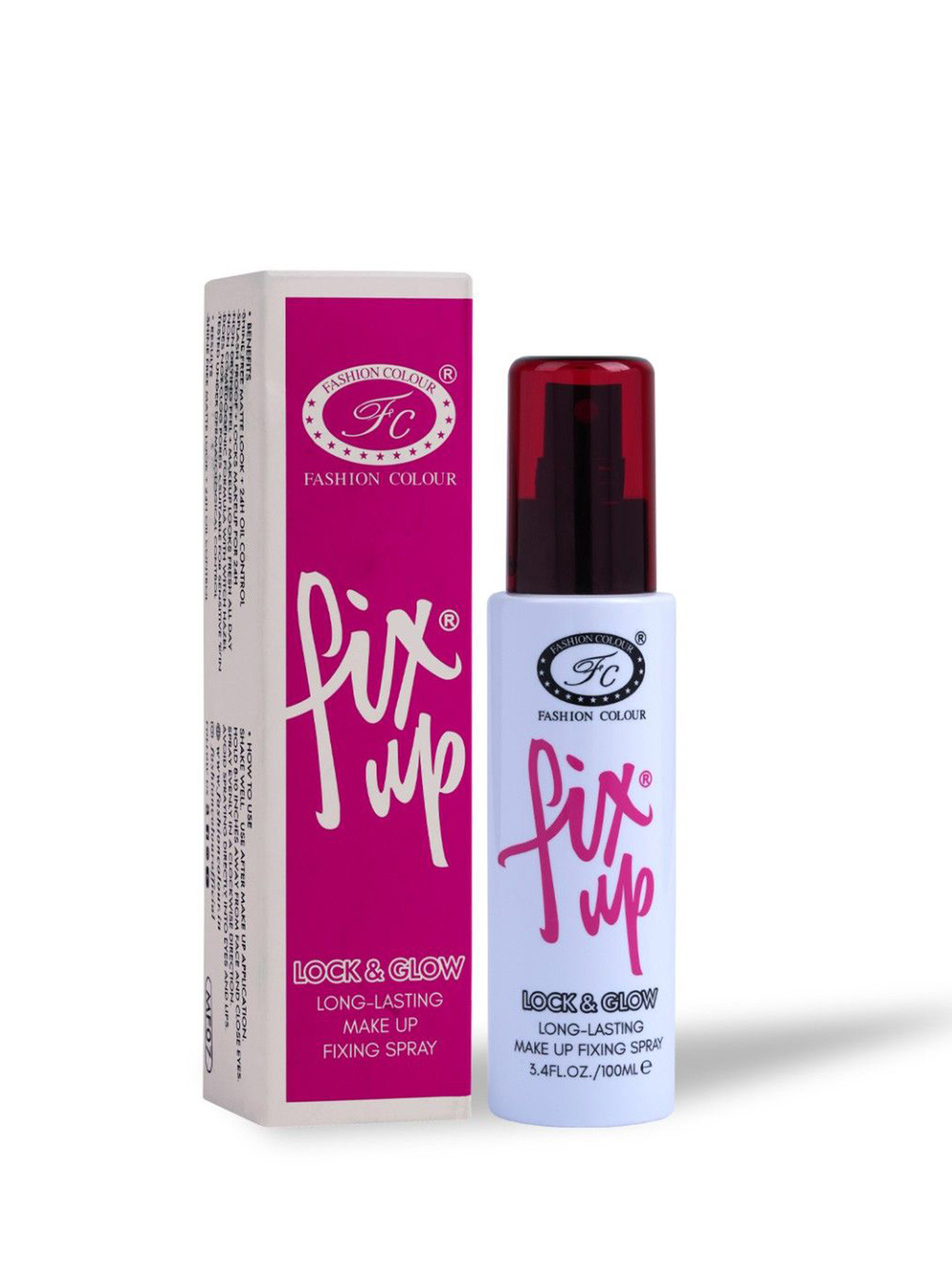 Fashion Colour Fix Up Lock & Glow Makeup Fixer Spray - 100 ml