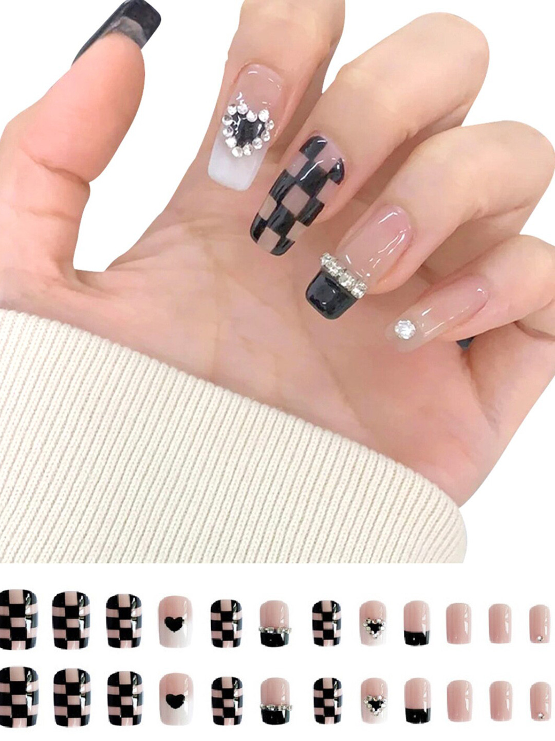 Secret Lives 24 Pieces French Pearl With Studs