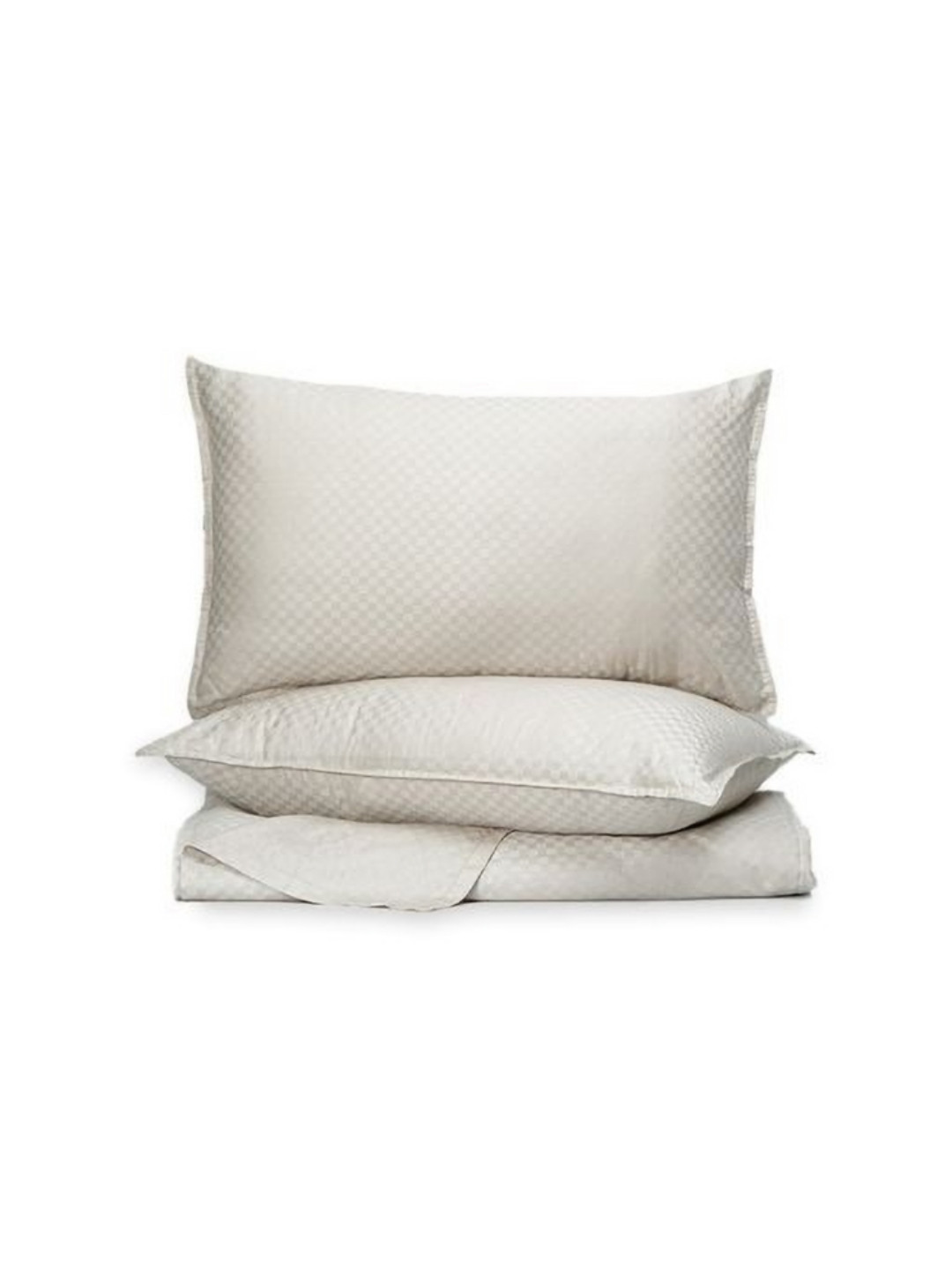 Zarf Beige Egyptian Cotton 350 TC King Superfine Bedsheet with 2 Pillow Covers-108 x 108 inches