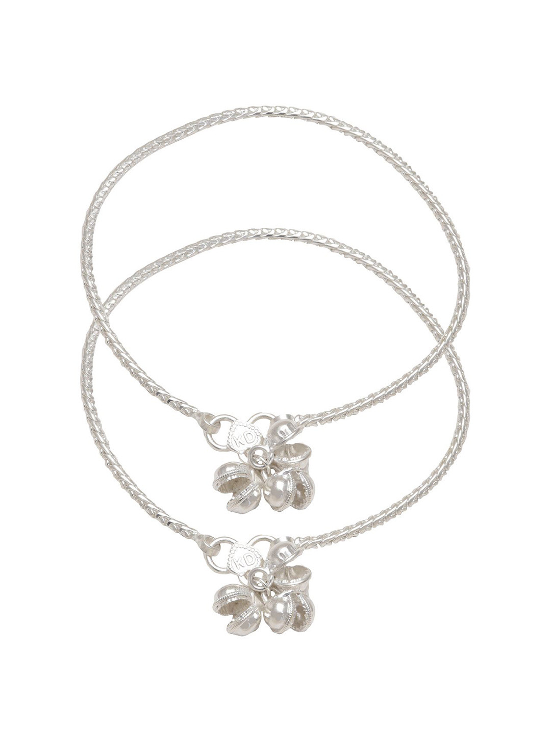 MEMOIR Silver-Plated Rope Design Stylish Simple Sober Anklet