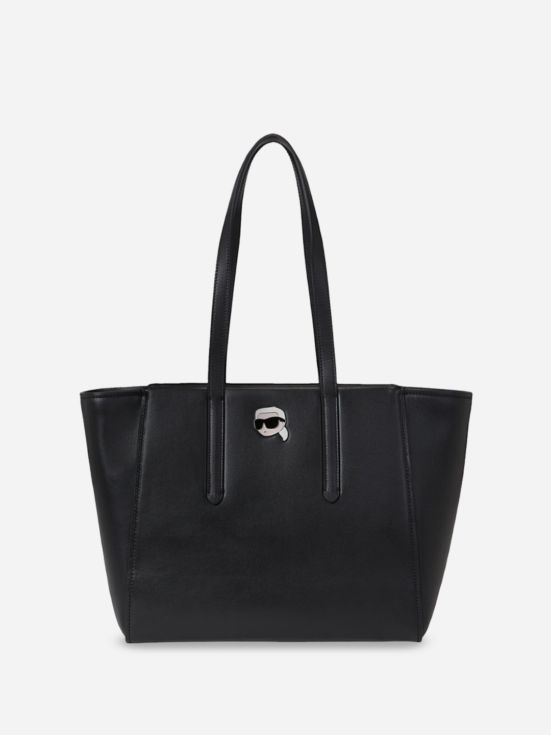Karl Lagerfeld Women Solid Shopper Leather Shoulder Bag