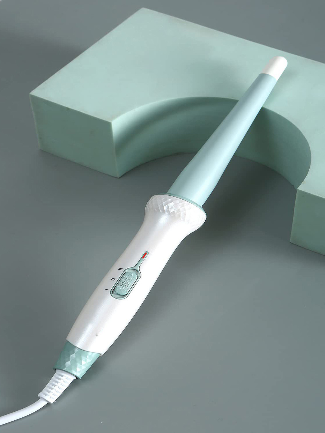 vng V-596 Professional Electric Hair Curling Wand For Styling - Green