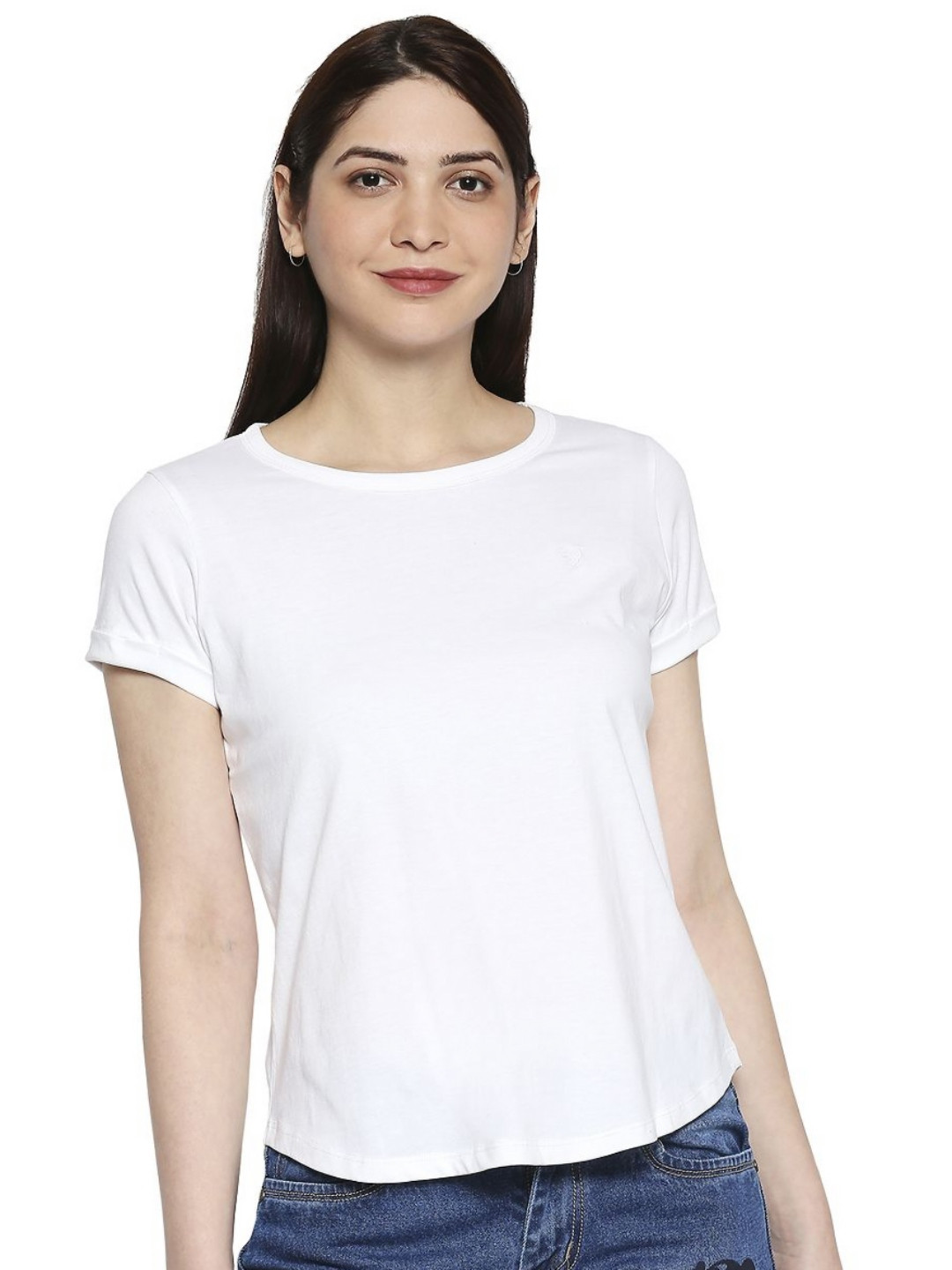 AMMARZO Crew Neck Short Sleeves Cotton T-shirt