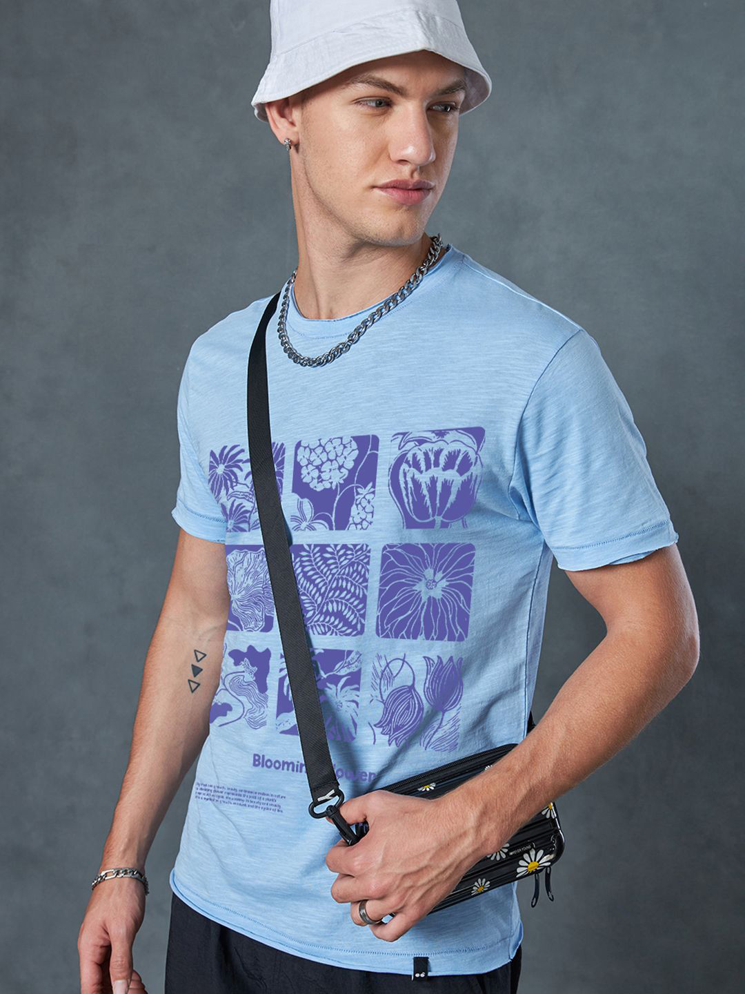 Bewakoof AIR Men Printed Pure Cotton T-shirt