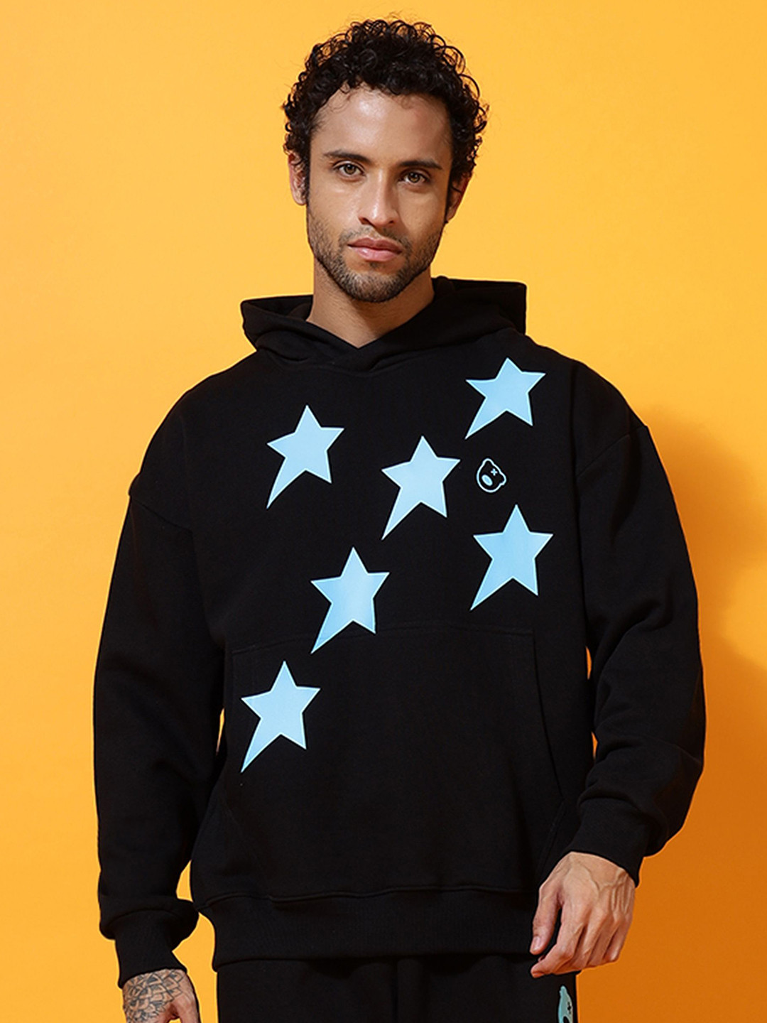 GRIFFEL Men Graphic Printed Long Sleeves Sweatshirt