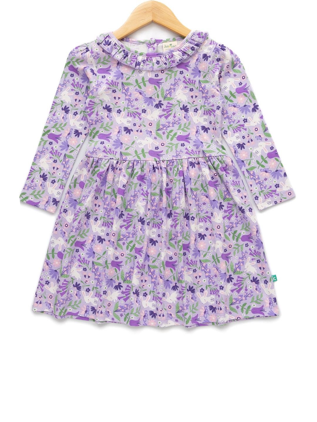JusCubs Girl Floral Print A-Line Dress