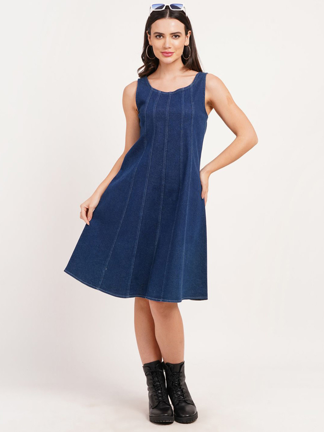 SUMAVI-FASHION Women Fit & Flare Dress