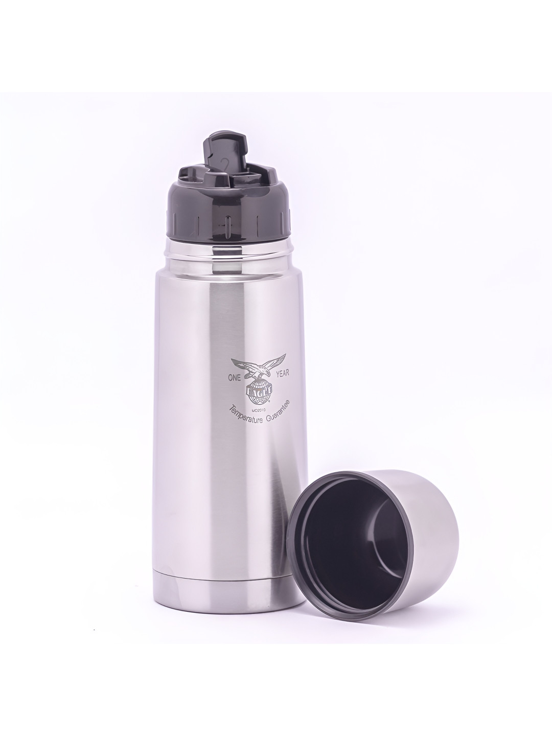 Eagle Steel Brand Logo Stainless Steel Double Wall Vacuum Water Bottle - 1L