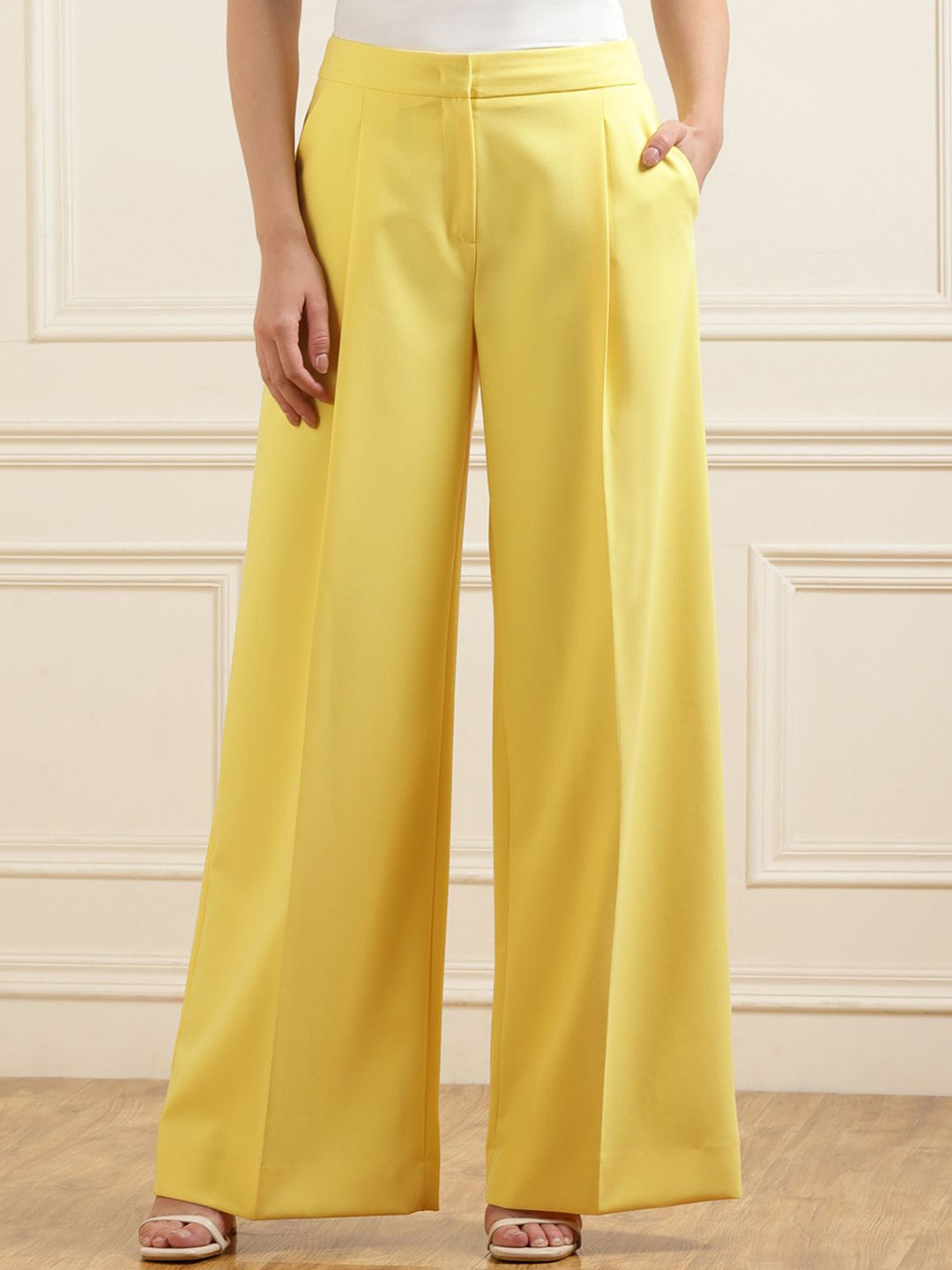 Karl Lagerfeld Women Tailored Bootcut Trousers
