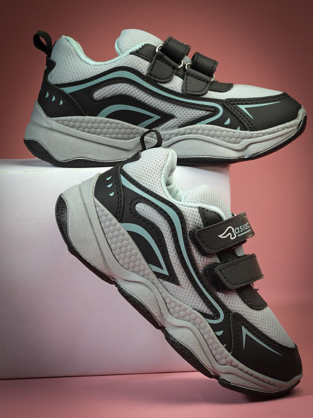 ASIAN Kids Mesh Running Non-Marking Shoes