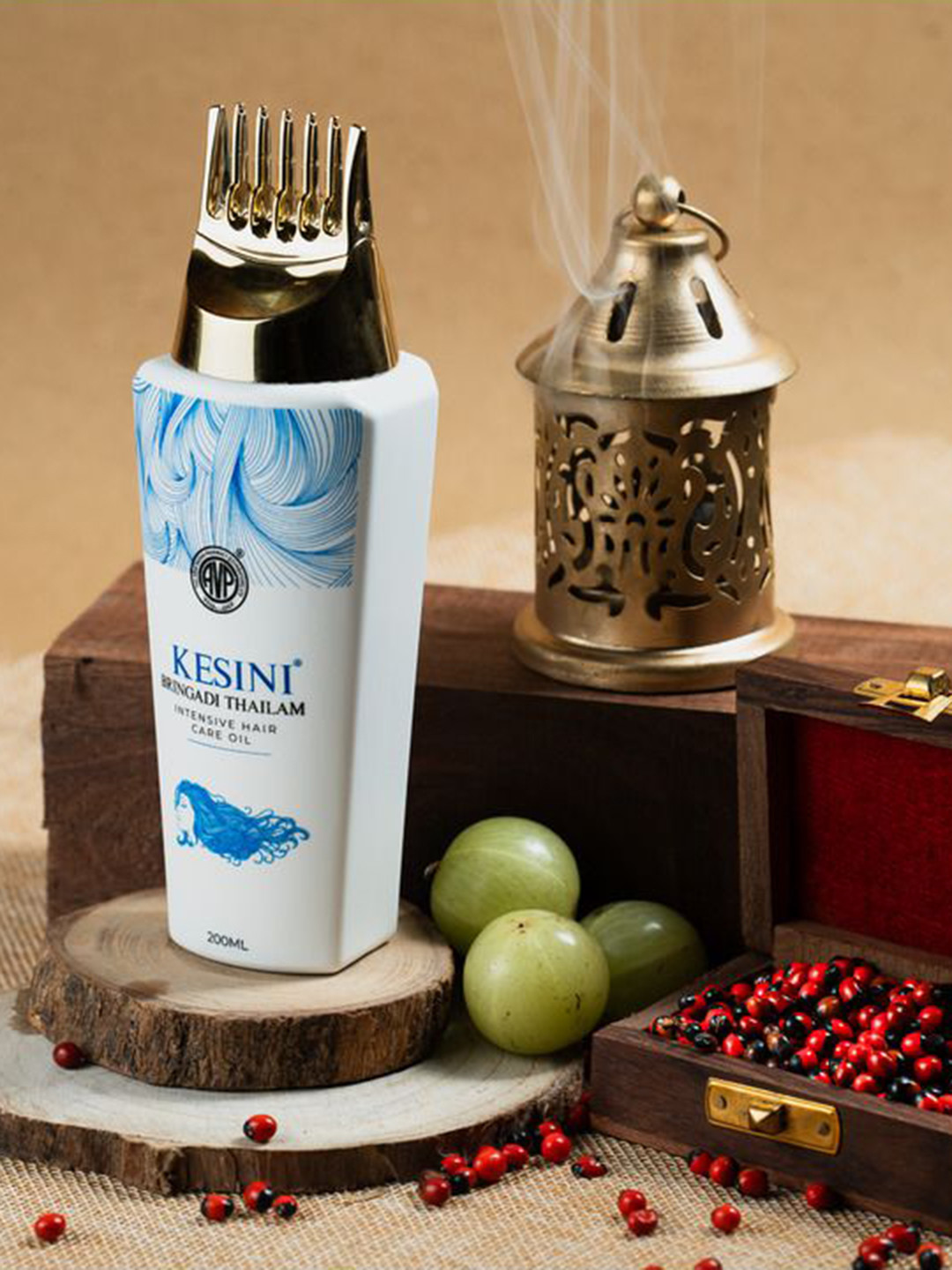 AVP Bringadi Thailam Hair Oil with Bhringraj & Amla - 200 ml