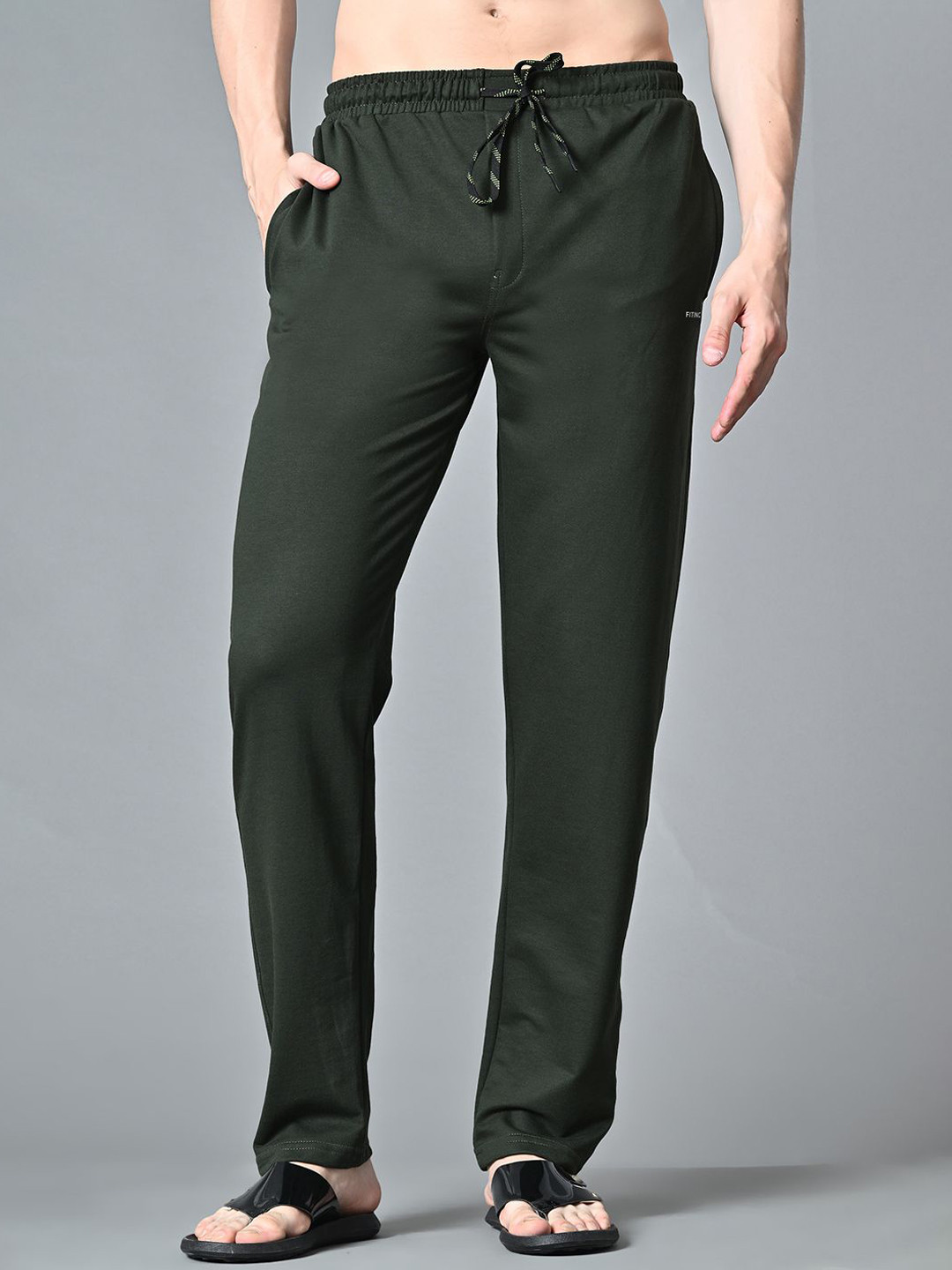 FITINC Men Mid Rise Breathable Track Pants