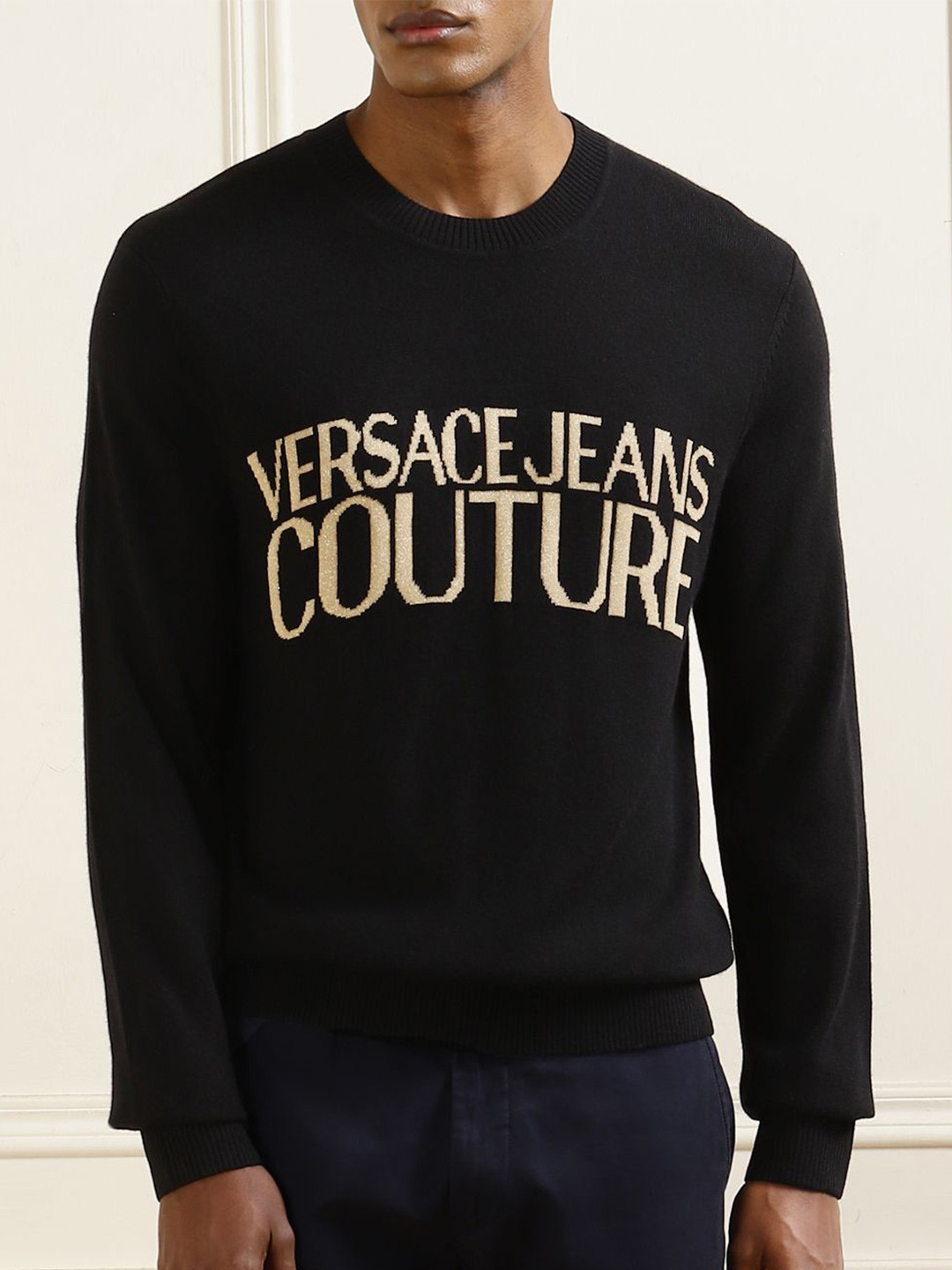 Versace Jeans Couture Men Woollen Pullover