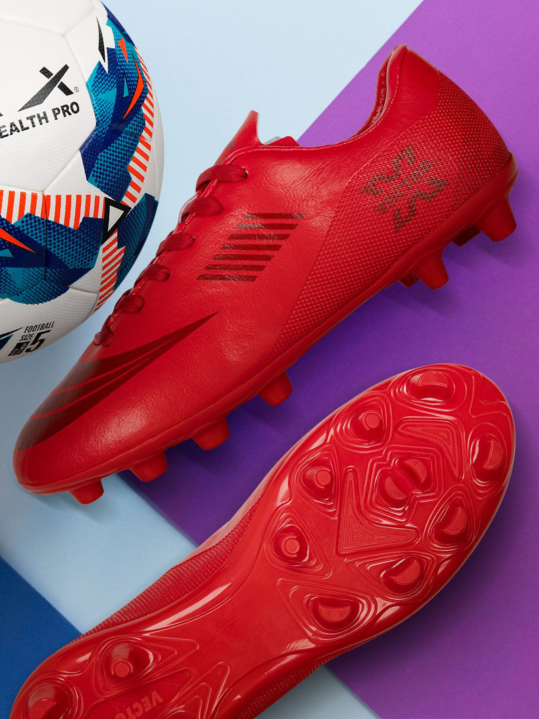 VECTOR X Adults Football Non-Marking Shoes
