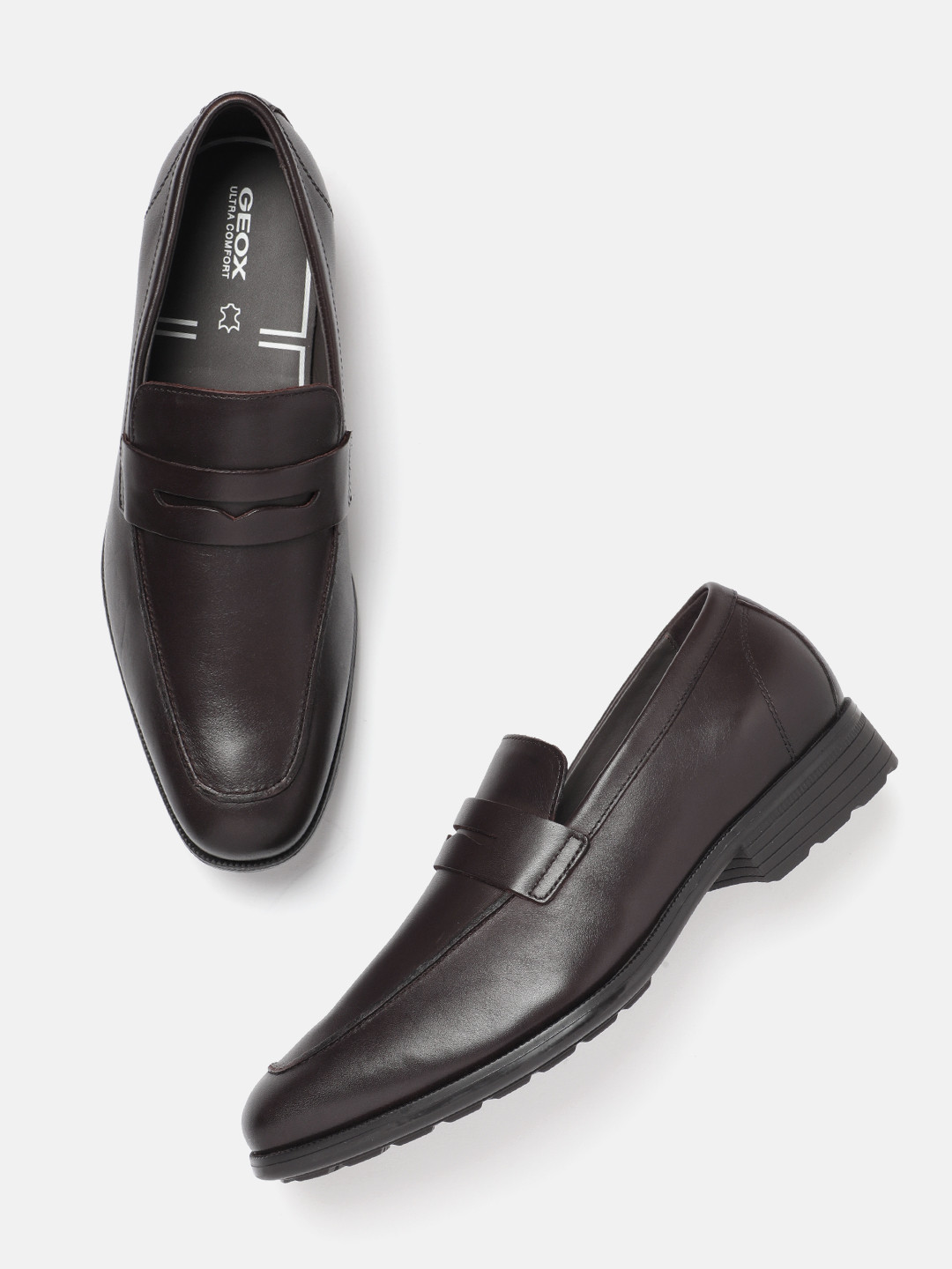 Geox Men U Walk Pleasure F C Leather Loafers