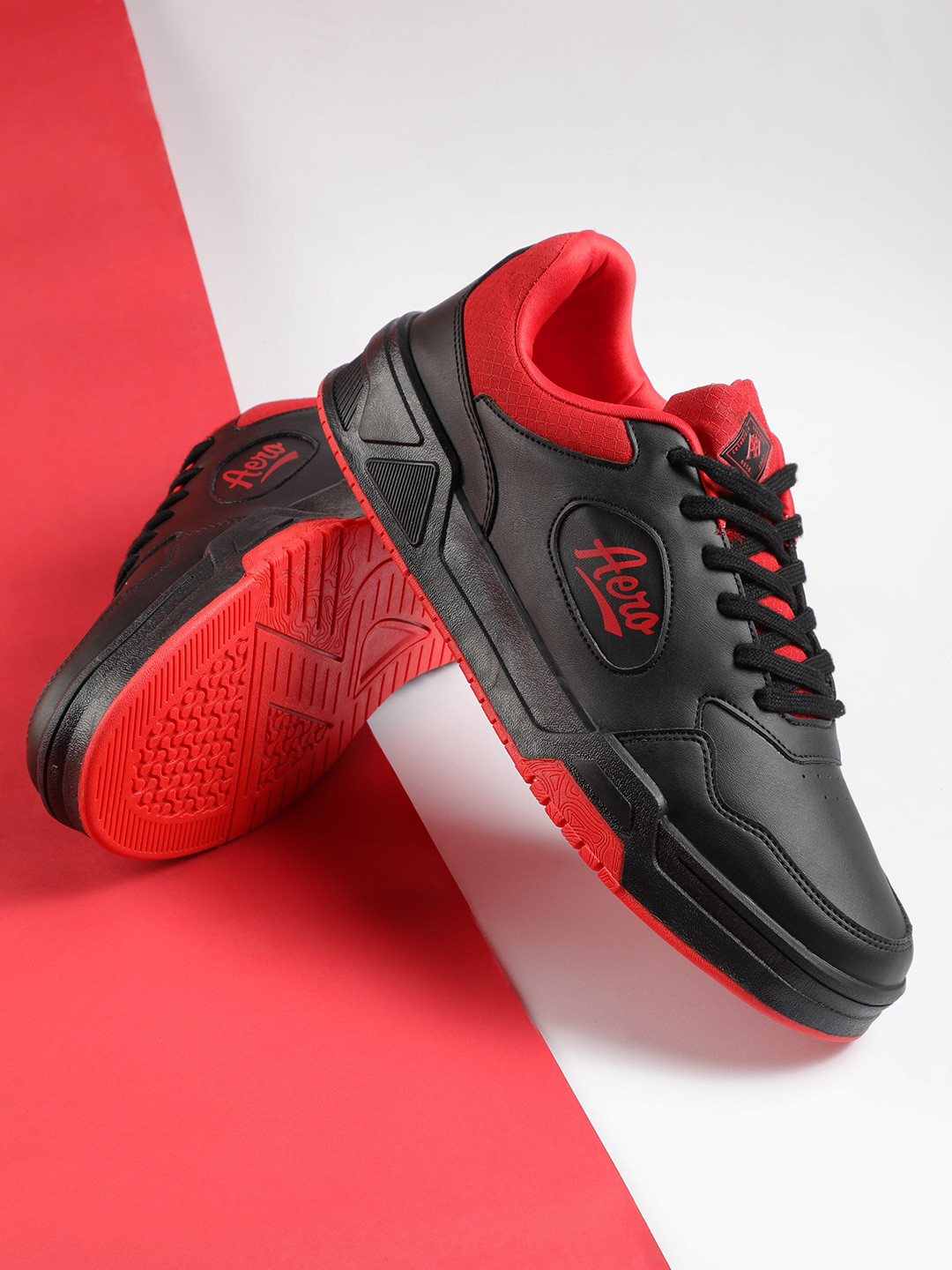 Aeropostale Men Everyday Sneakers with Perforated Detail