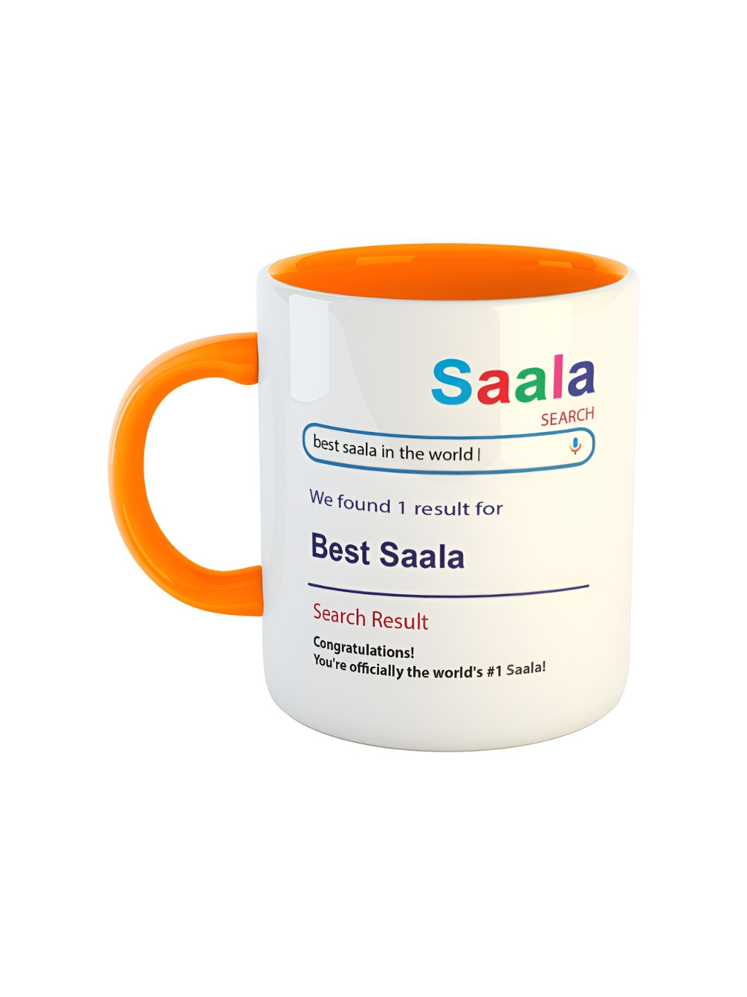 ARTBUG West Bengal Doodle Artwork White Typography Ceramic Microwave Safe Mug-330ml