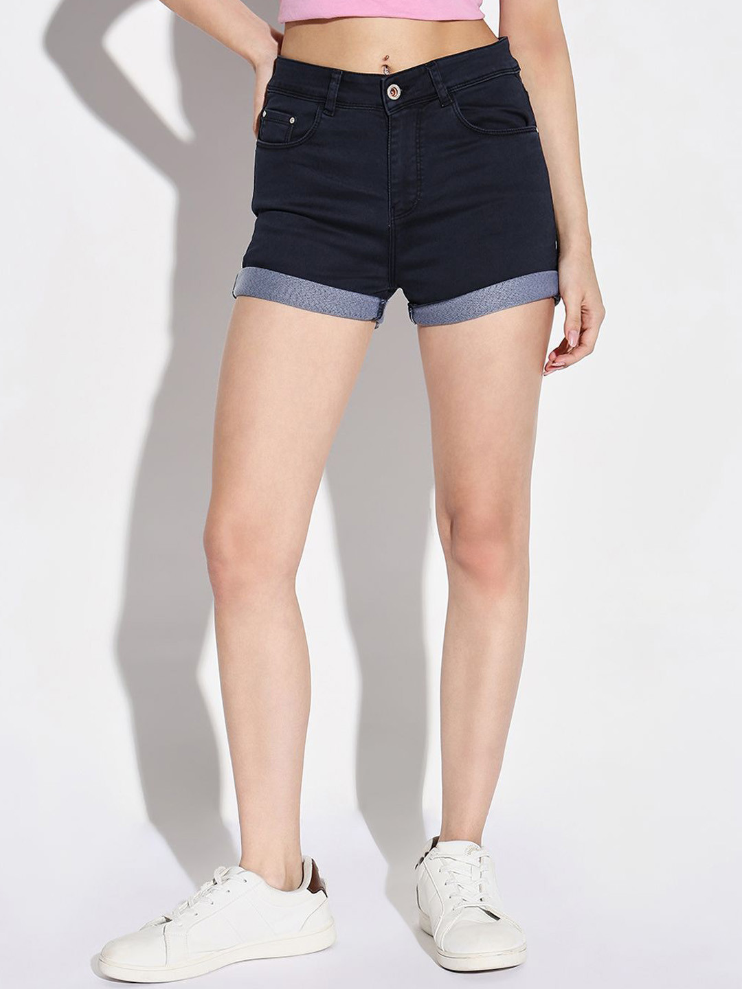 SHOWOFF Women Slim Fit Denim Short