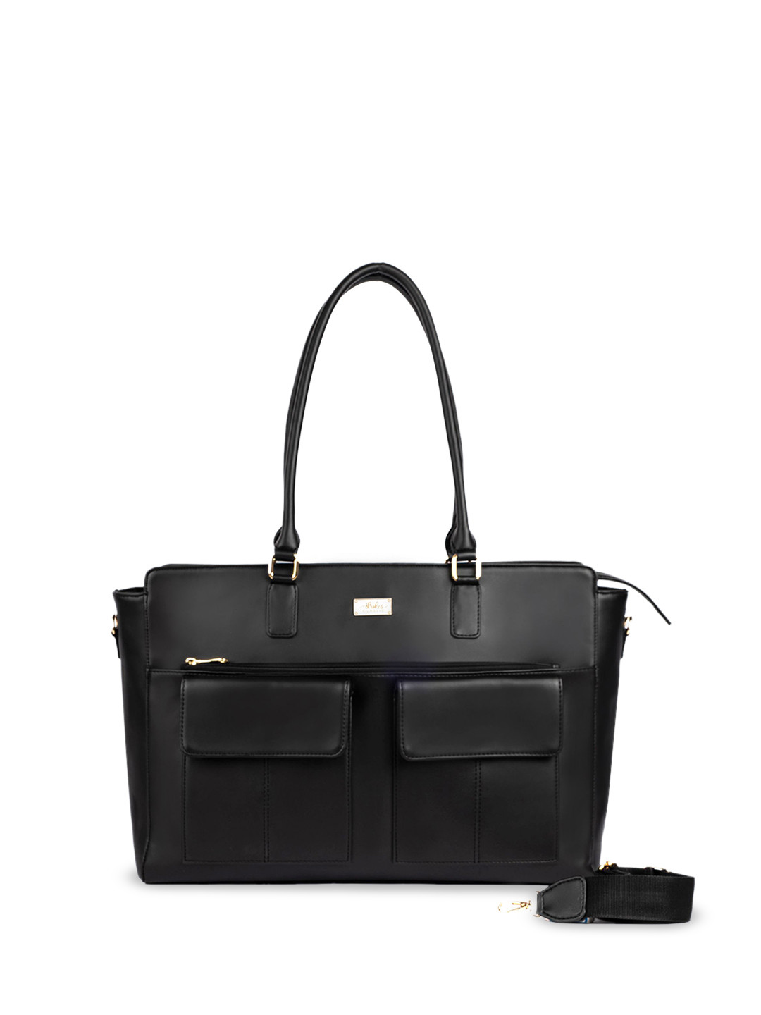 Strokes by Namrata Mehta Women Textured Solid Structured Shoulder Bag