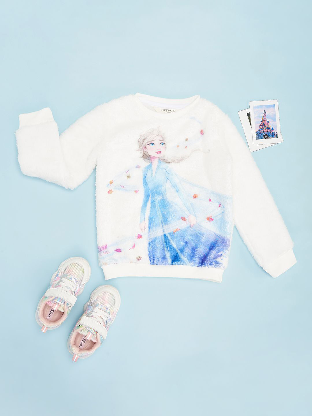 Pantaloons Junior Girls Printed Long Sleeves Sweatshirt