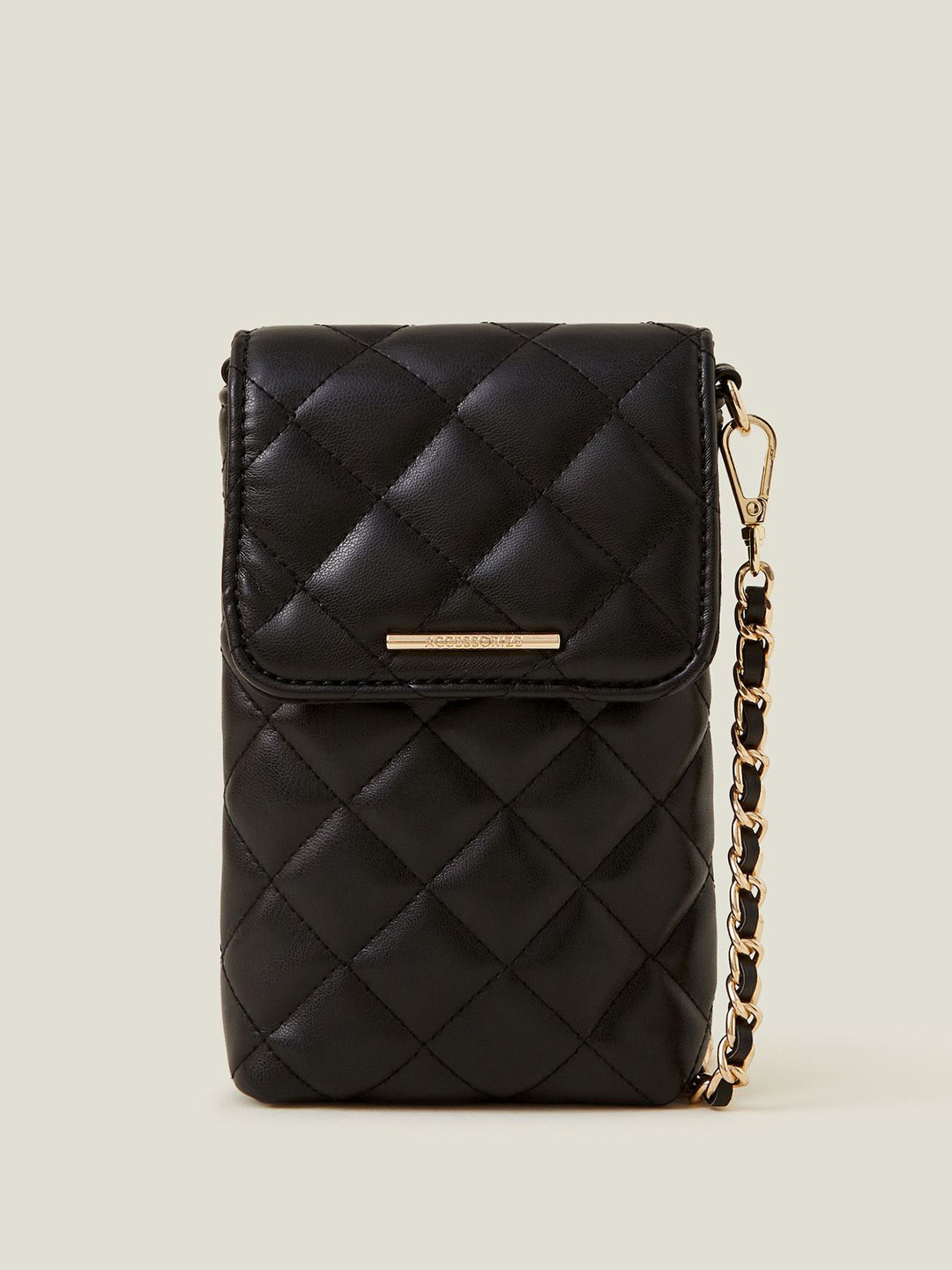Accessorize Women Quilted Phone Bag