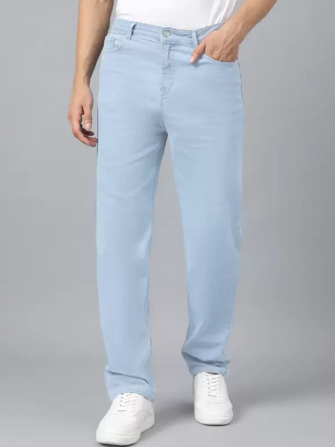 LINARIA Men Classic Mid-Rise Mom Fit Jeans