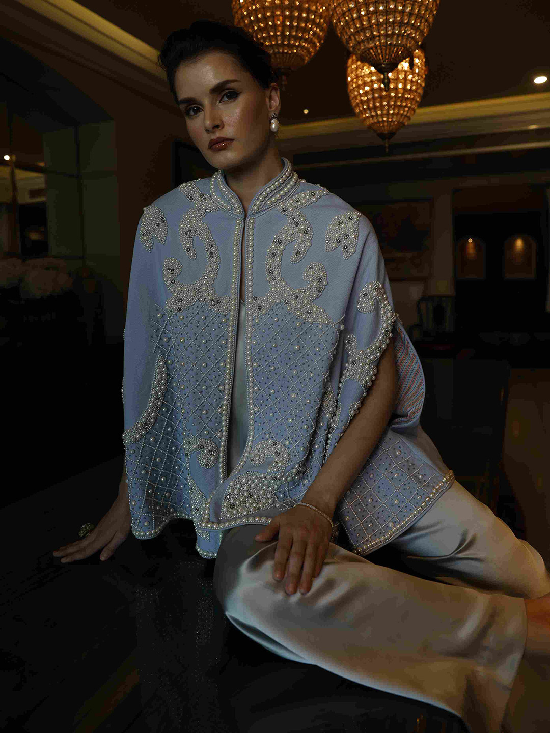 Nika1.0 Women  Print Formal A-Line Maxi Dress