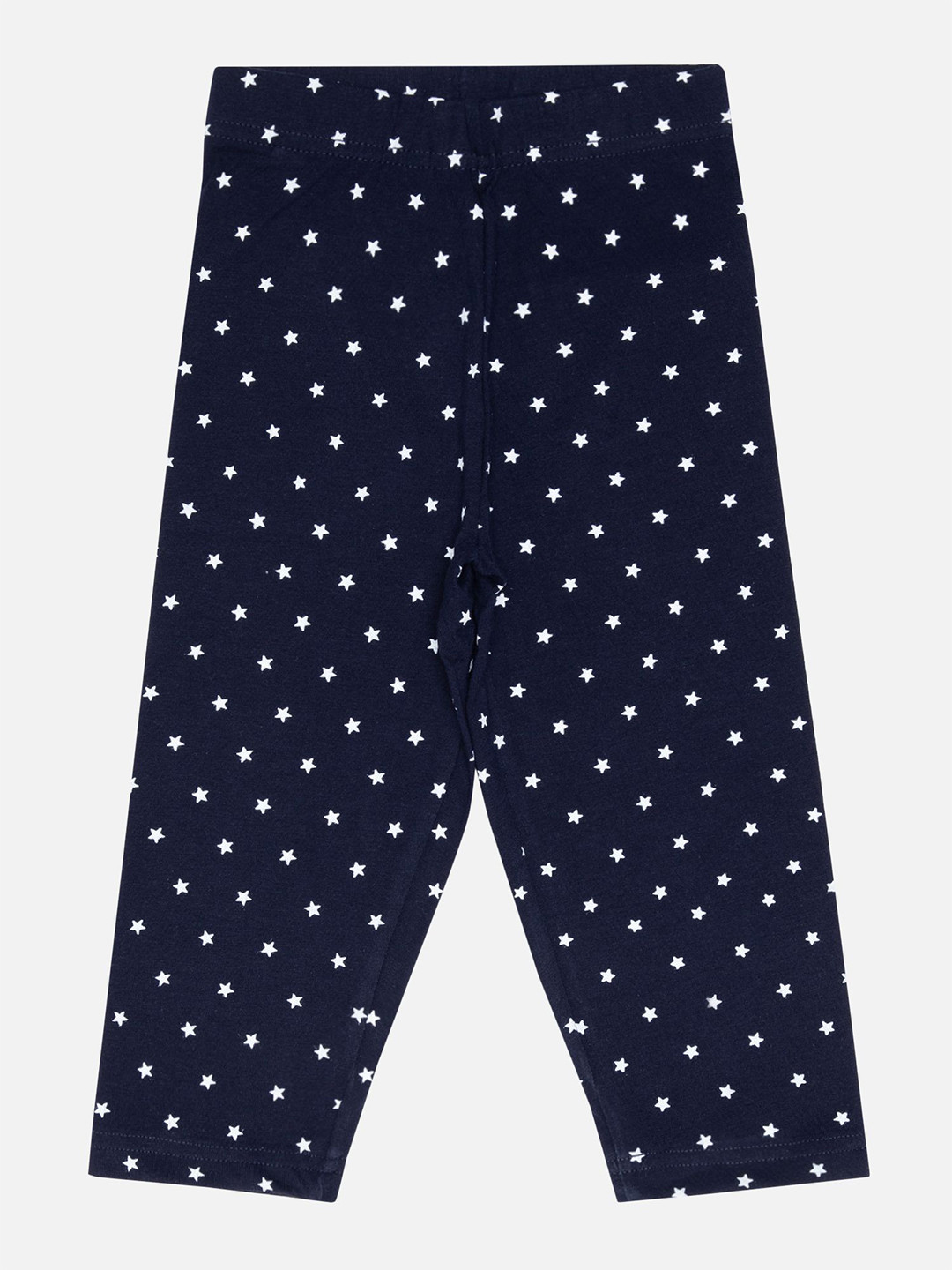 Bodycare Girls Star Printed Mid Rise Slip-On Capris