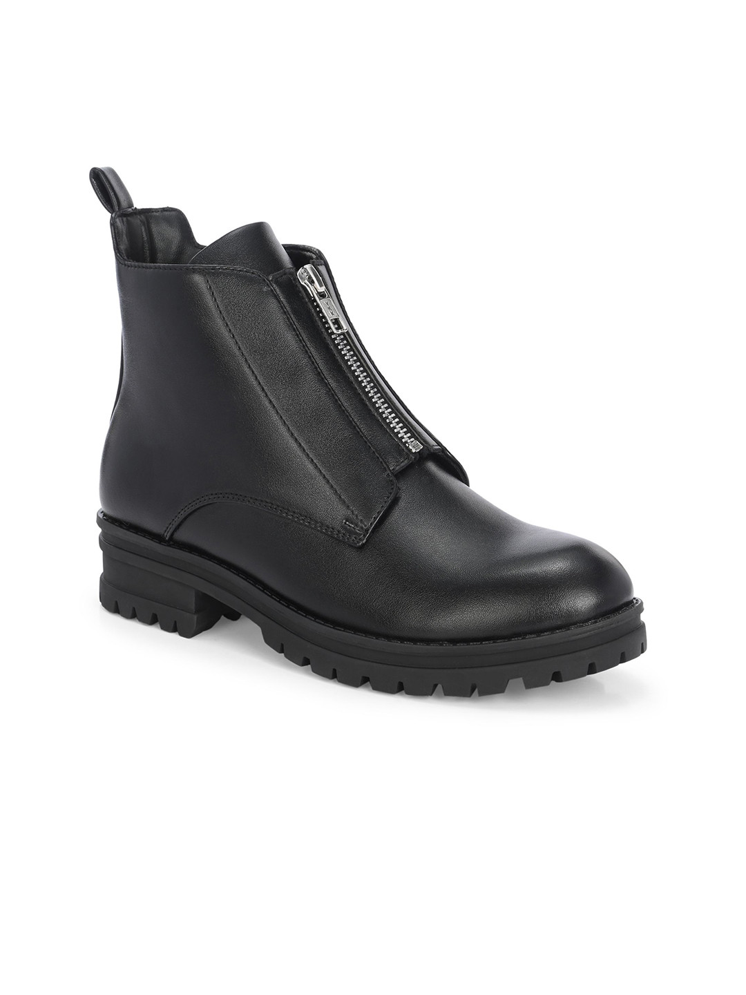 GARDIN Women Stacked Heeled Casual Boots