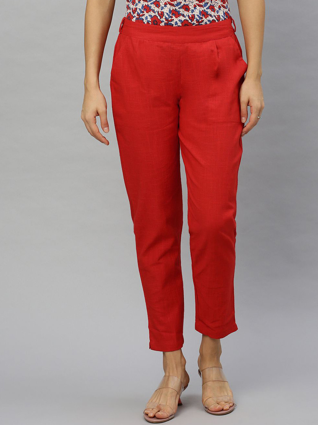 YASH GALLERY Women Regular Fit Trousers