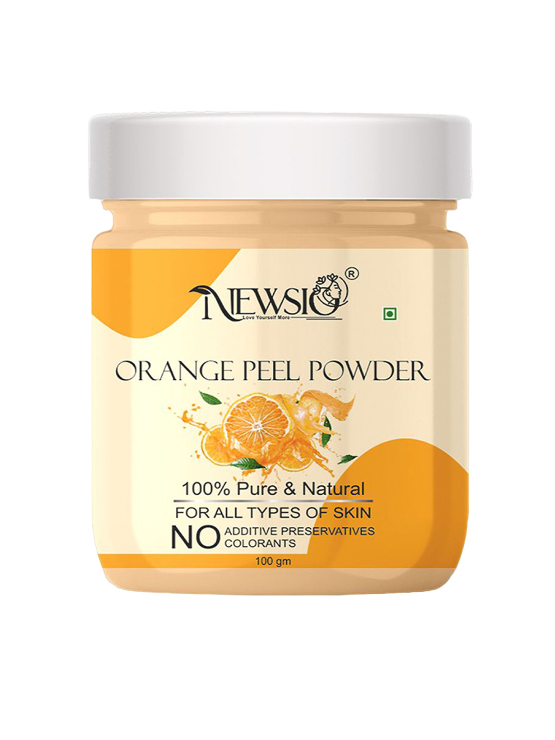 Newsio Pure & Natural Orange Peel Powder For Skin - 100g