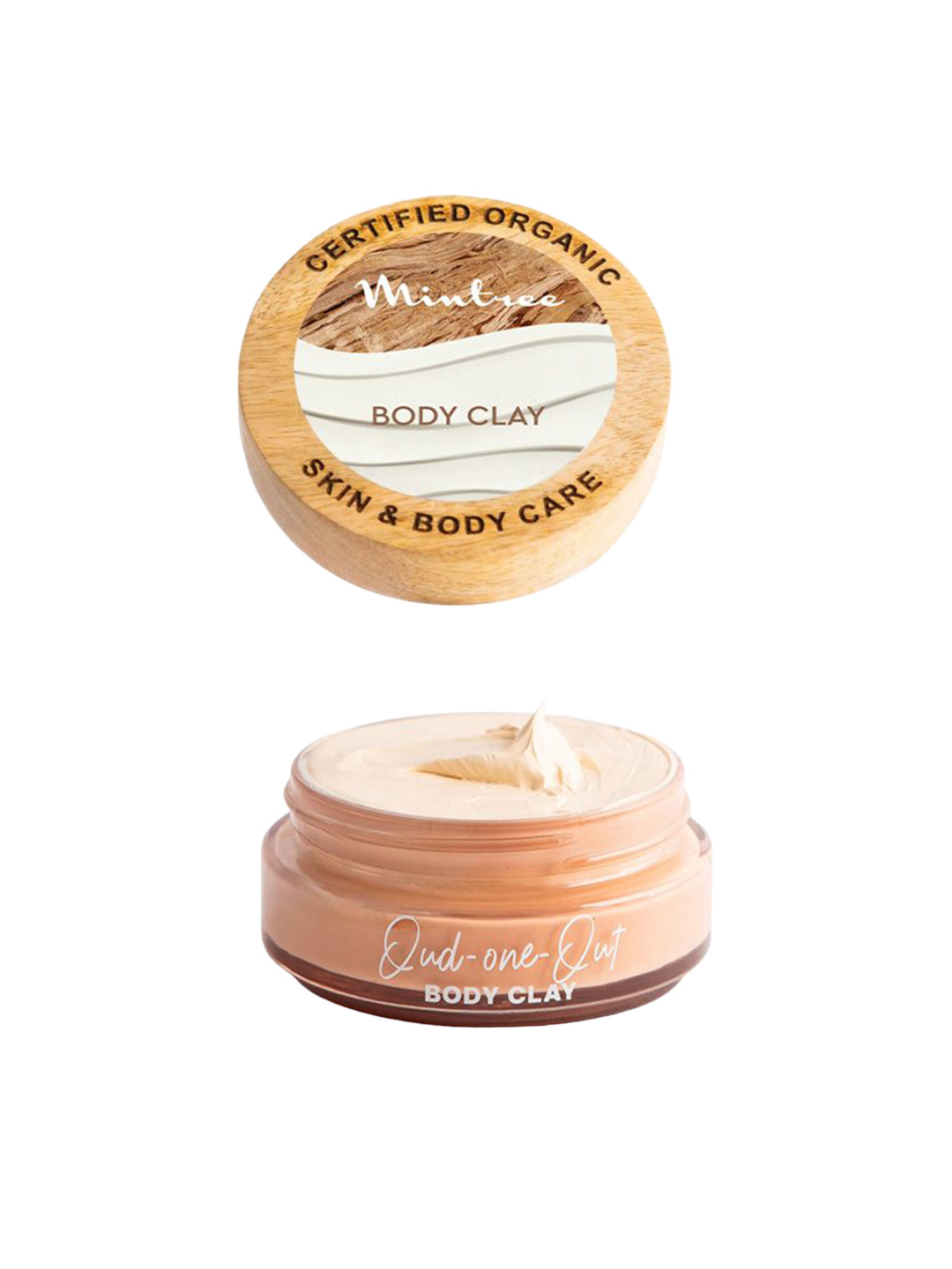 Mintree Oud One Out Detan Body Clay With Hyaluronic Acid- 150g