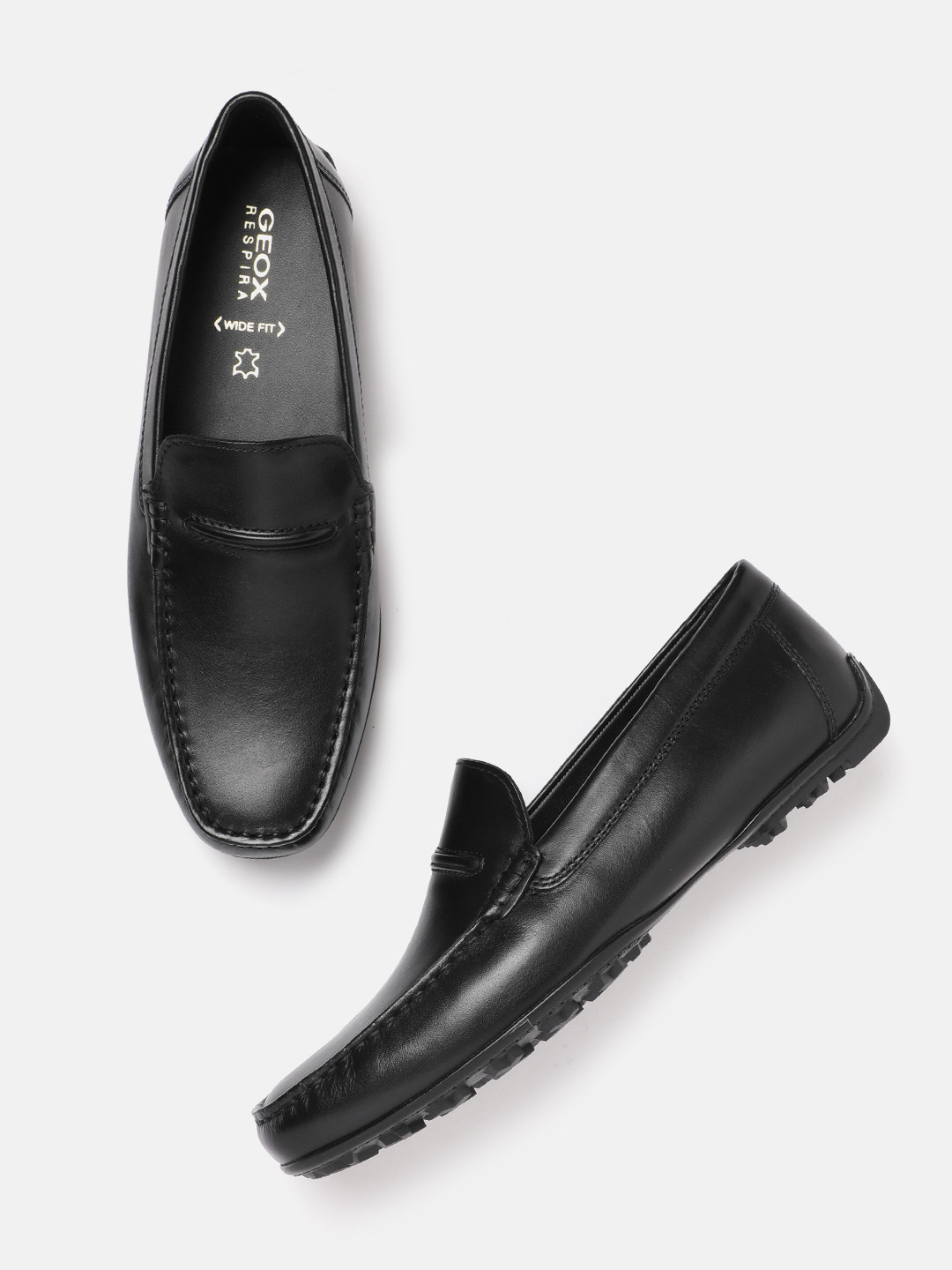 Geox Men U Kosmopolis +Grip W A Leather Loafers