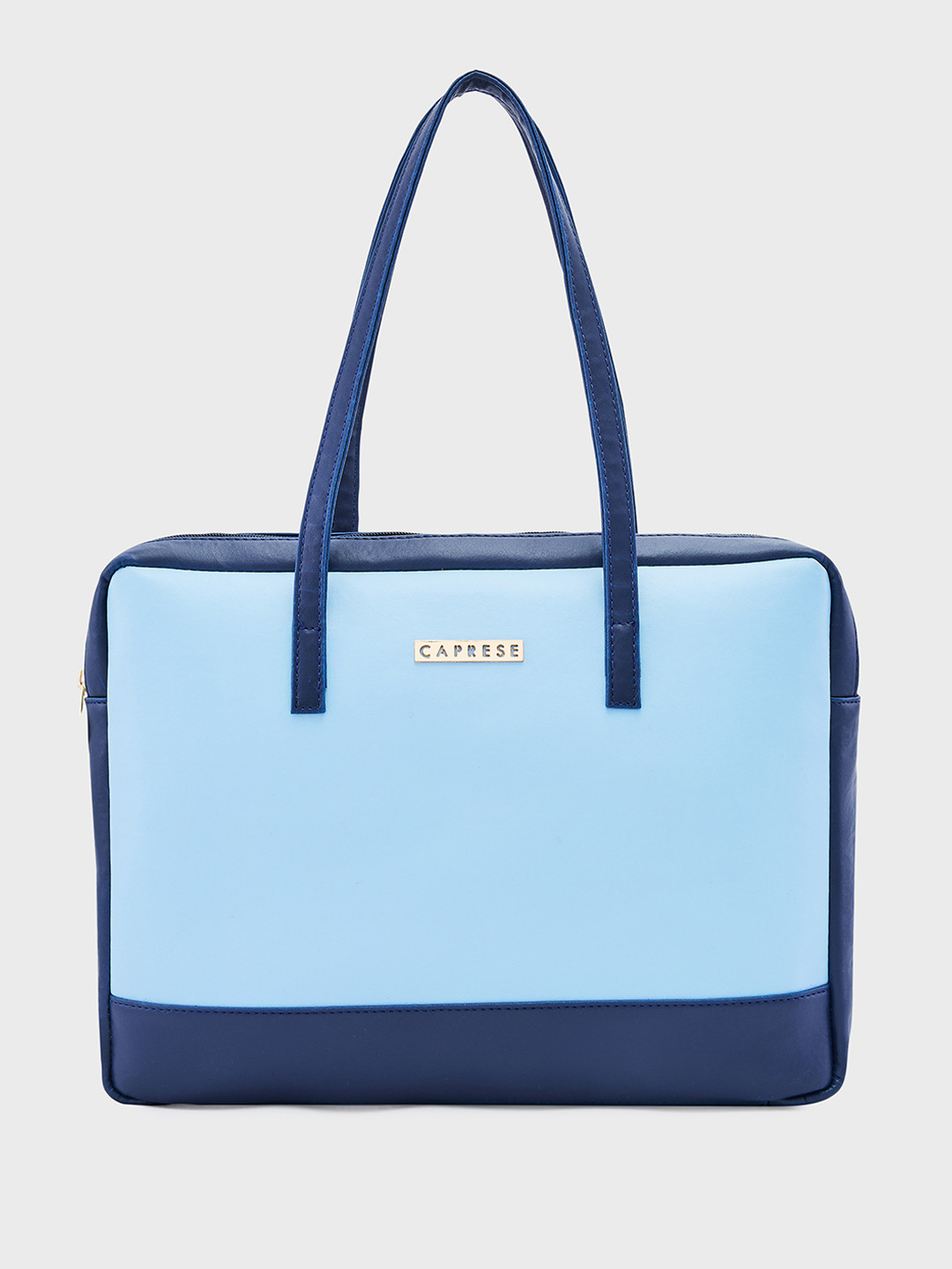 Caprese Ryma Women Navy Small Laptop Bag