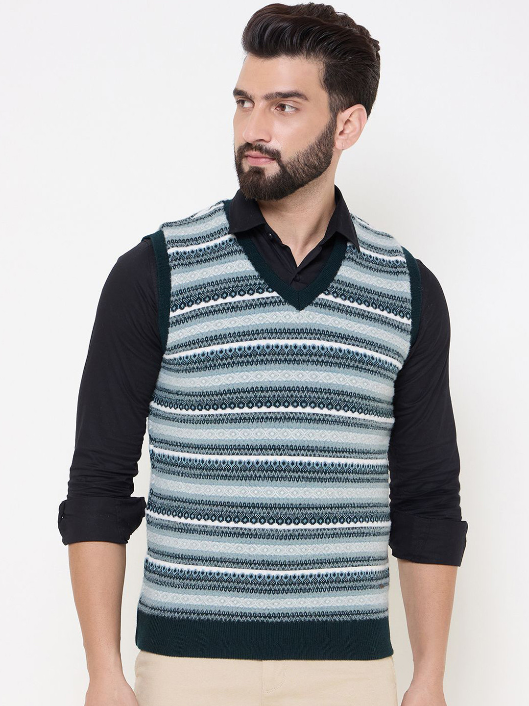 Duke Men V-Neck Sweater Vest