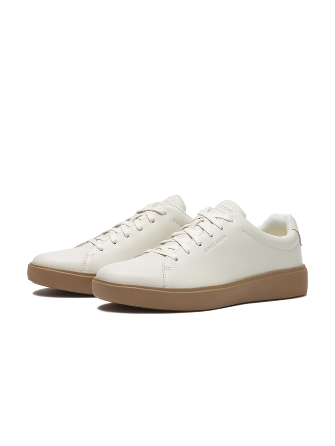 Cole Haan Men Colourblocked Grand Crosscourt Traveler Leather Sneaker