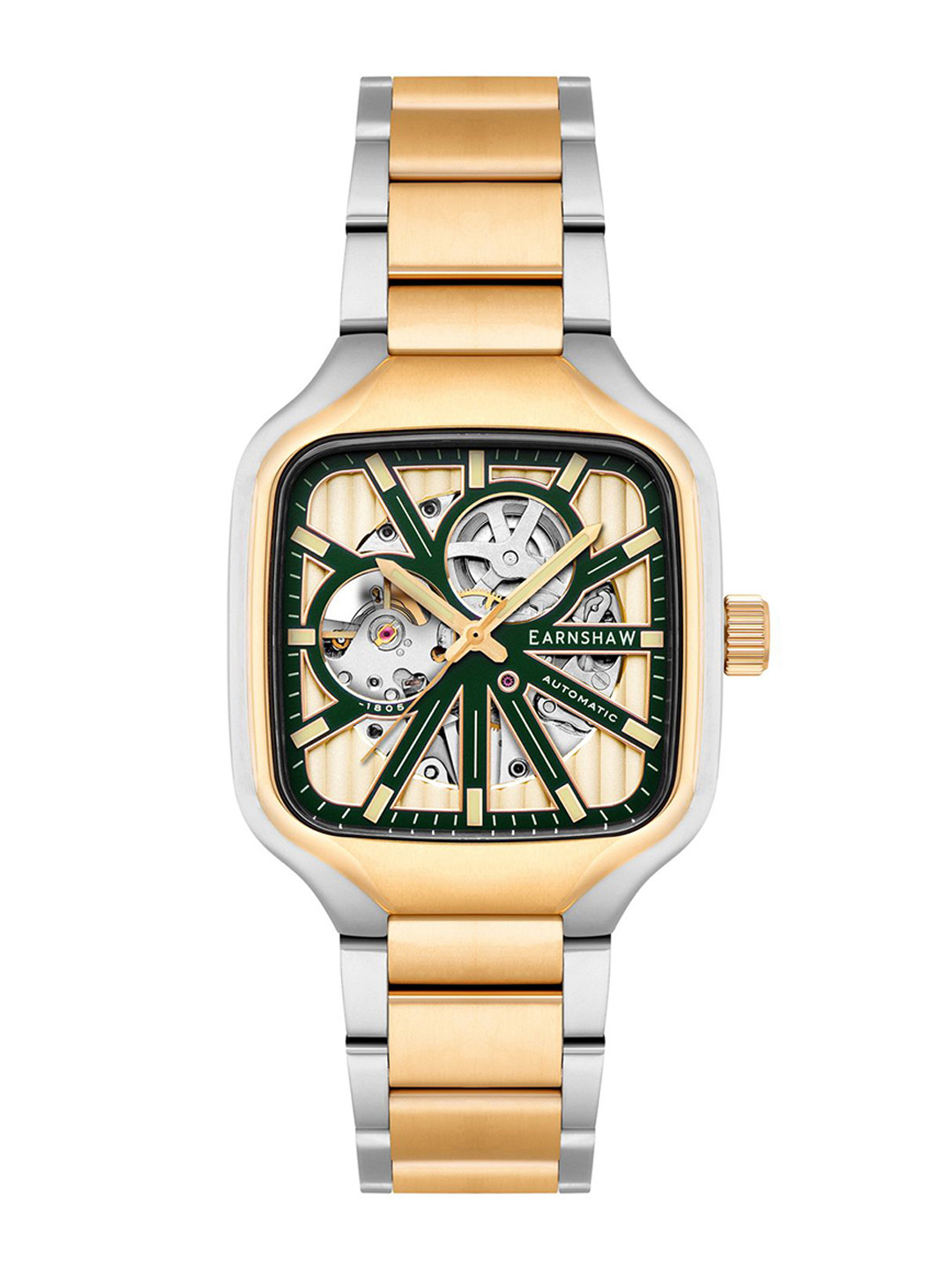 EARNSHAW Men Paxton Skeleton Analogue Automatic Motion Powered Watch ES-8294-77