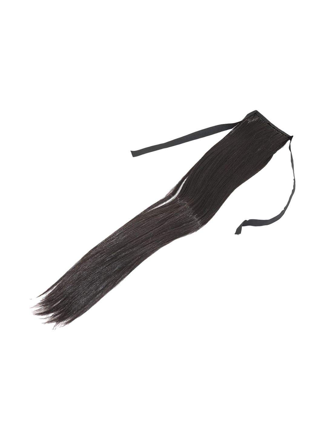 Krelin Halo Straight Tie Up Wrap Around Ponytail Hair Extension - 26 Inch- Black
