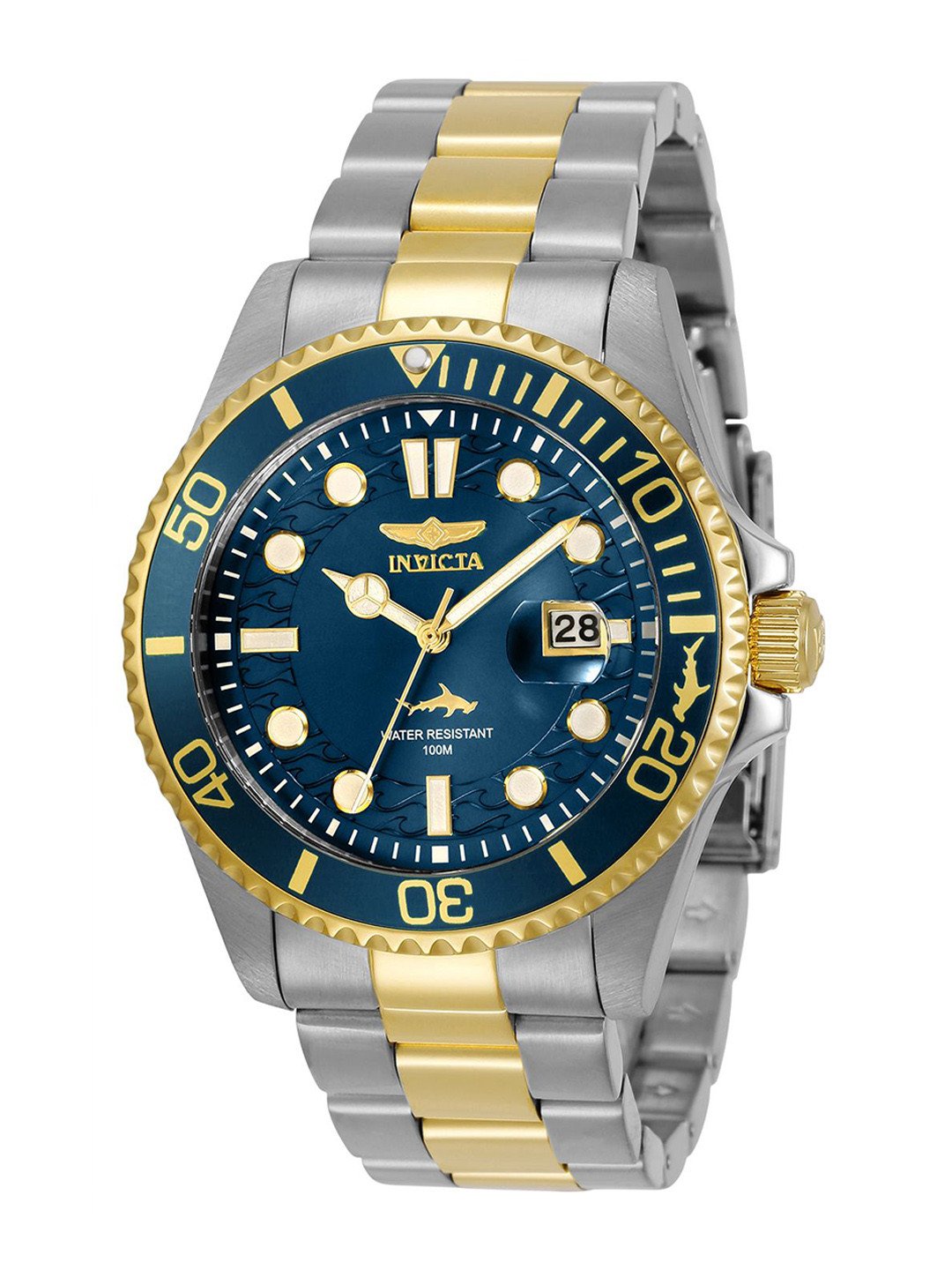 Invicta Men Dial & Stainless Steel Straps Analogue Watch 30021