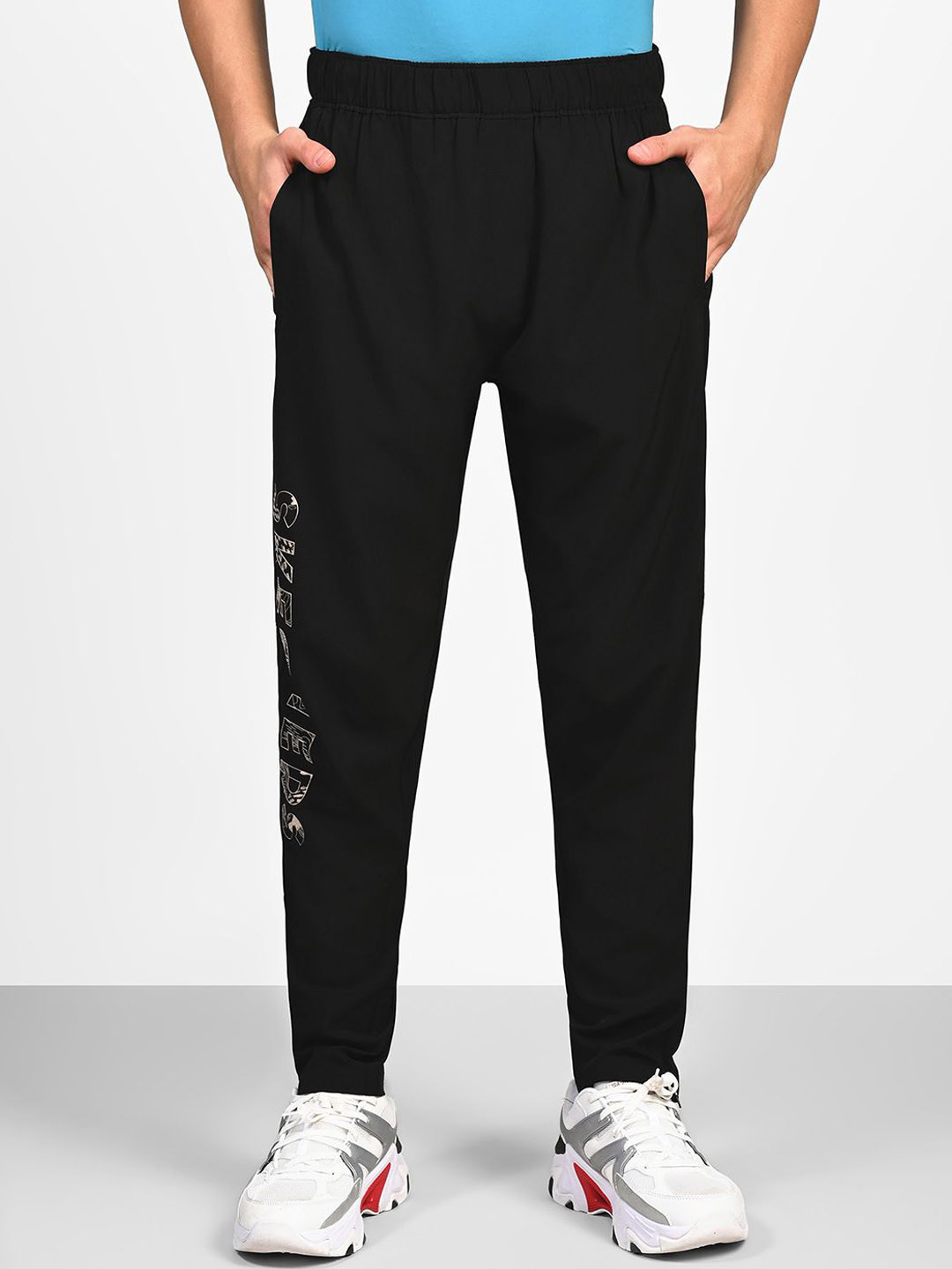 Skechers Firefly Skxs Printed Mid-Rise Tapered Fit Trousers