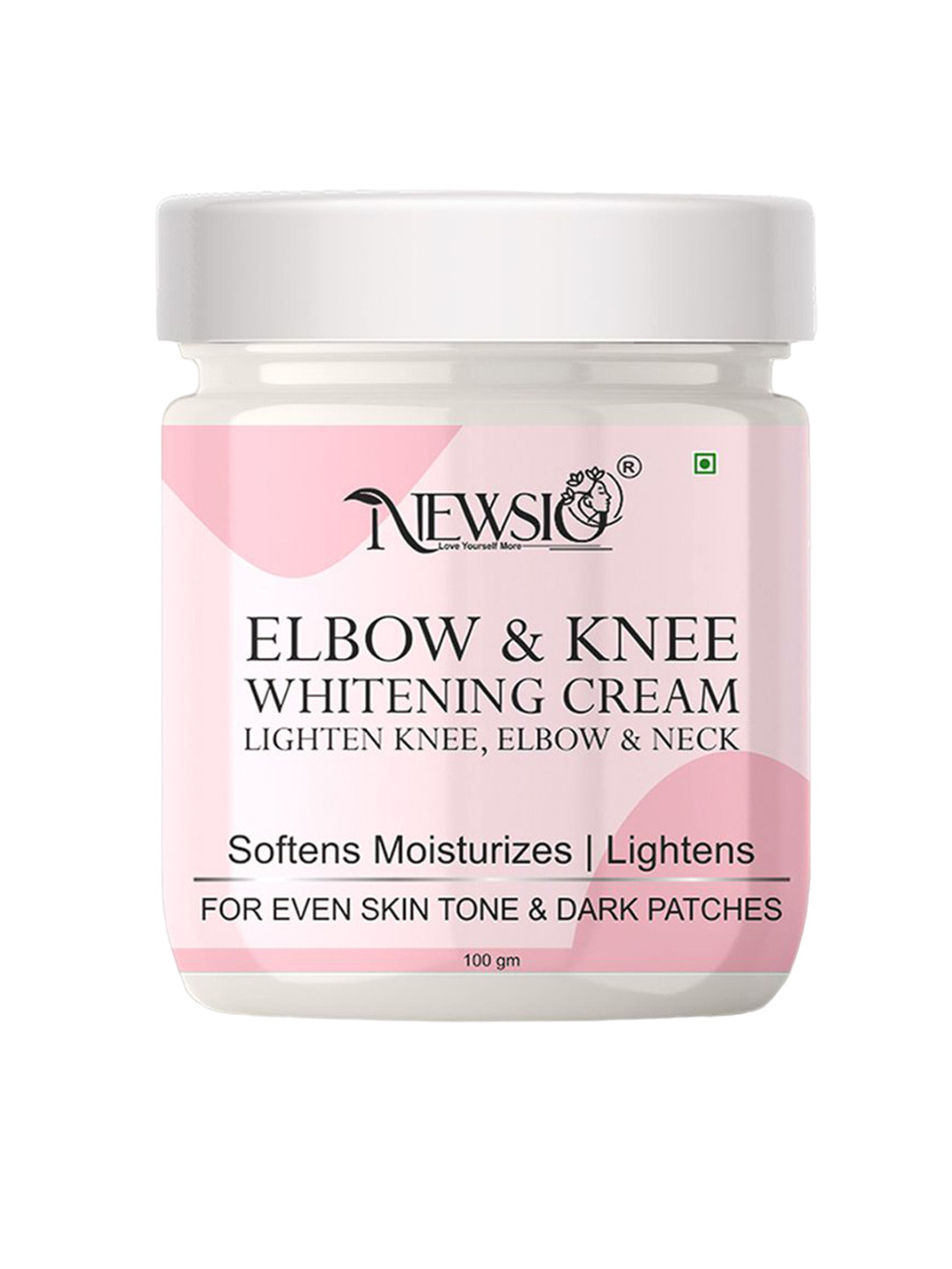 Newsio Elbow & Knee Whitening Cream For Even Skin Tone & Dark Patches - 100 g