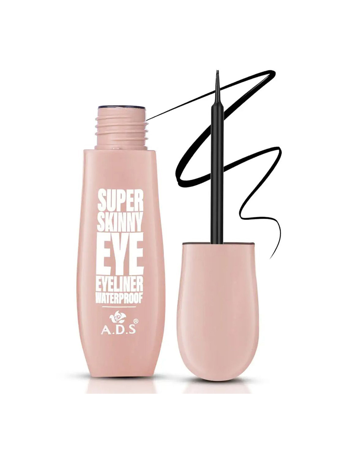 A.D.S Long Lasting Liquid Eyeliner 15ml - Black