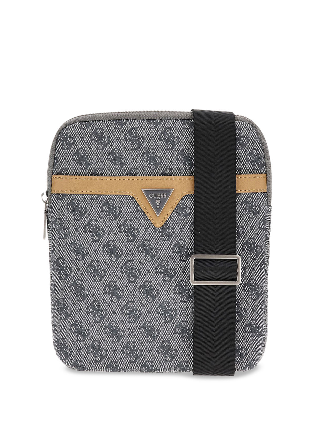 GUESS Men Printed One Handle Messenger Bag