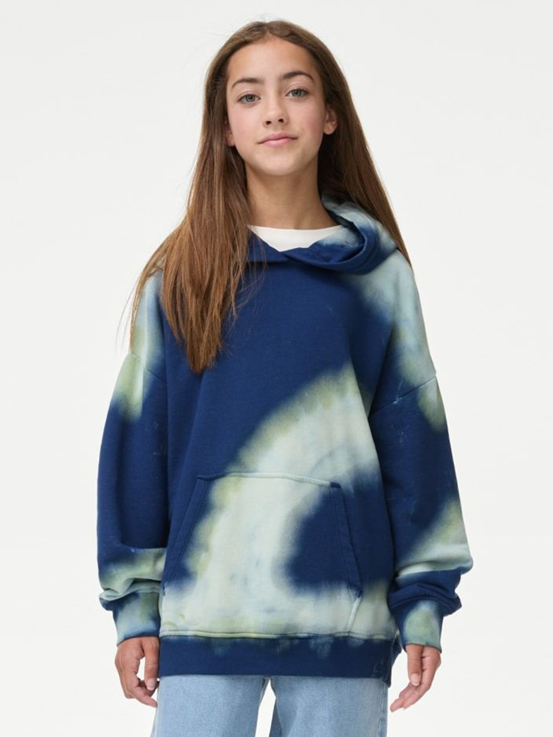 Marks & Spencer Kids Tie Dye Hooded Sweatshirt