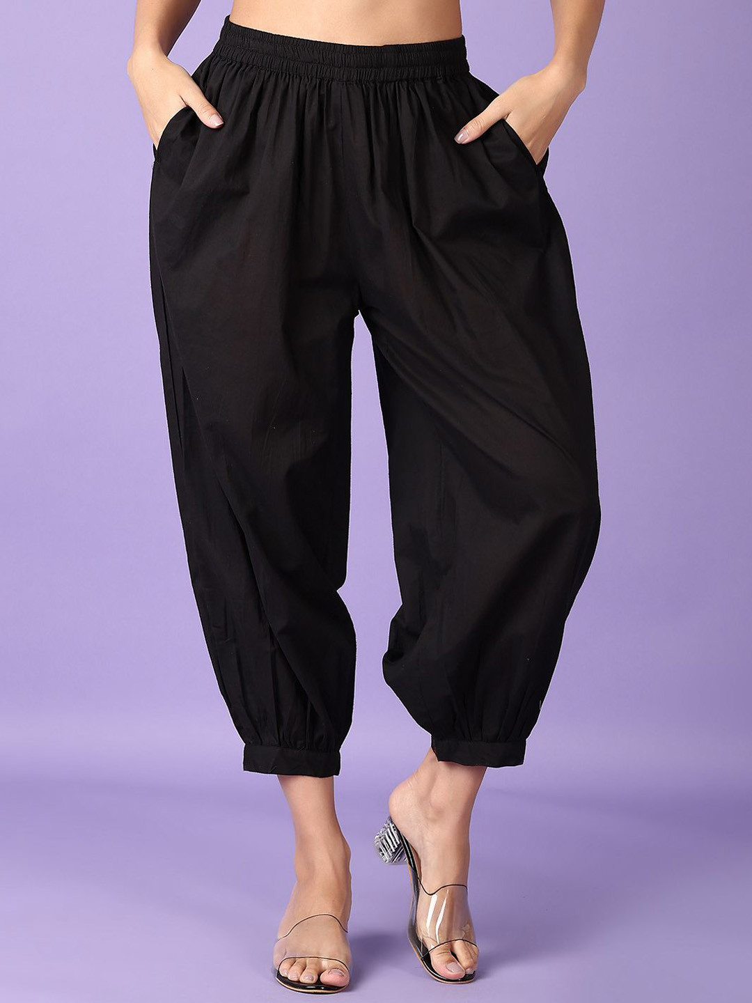 V-Mart Women Loose Fit Cotton Harem Pants