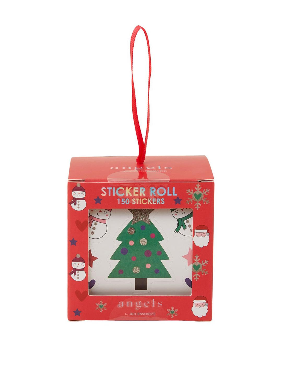 Accessorize Self Design Christmas Sticker Roll Stamps Stationery