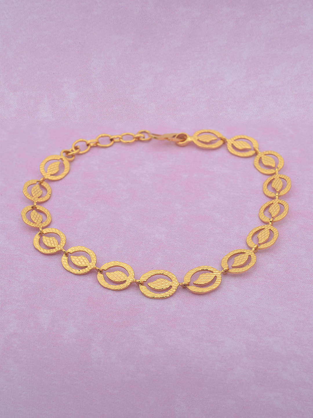 MEMOIR Gold-Plated Oval Link Bracelet